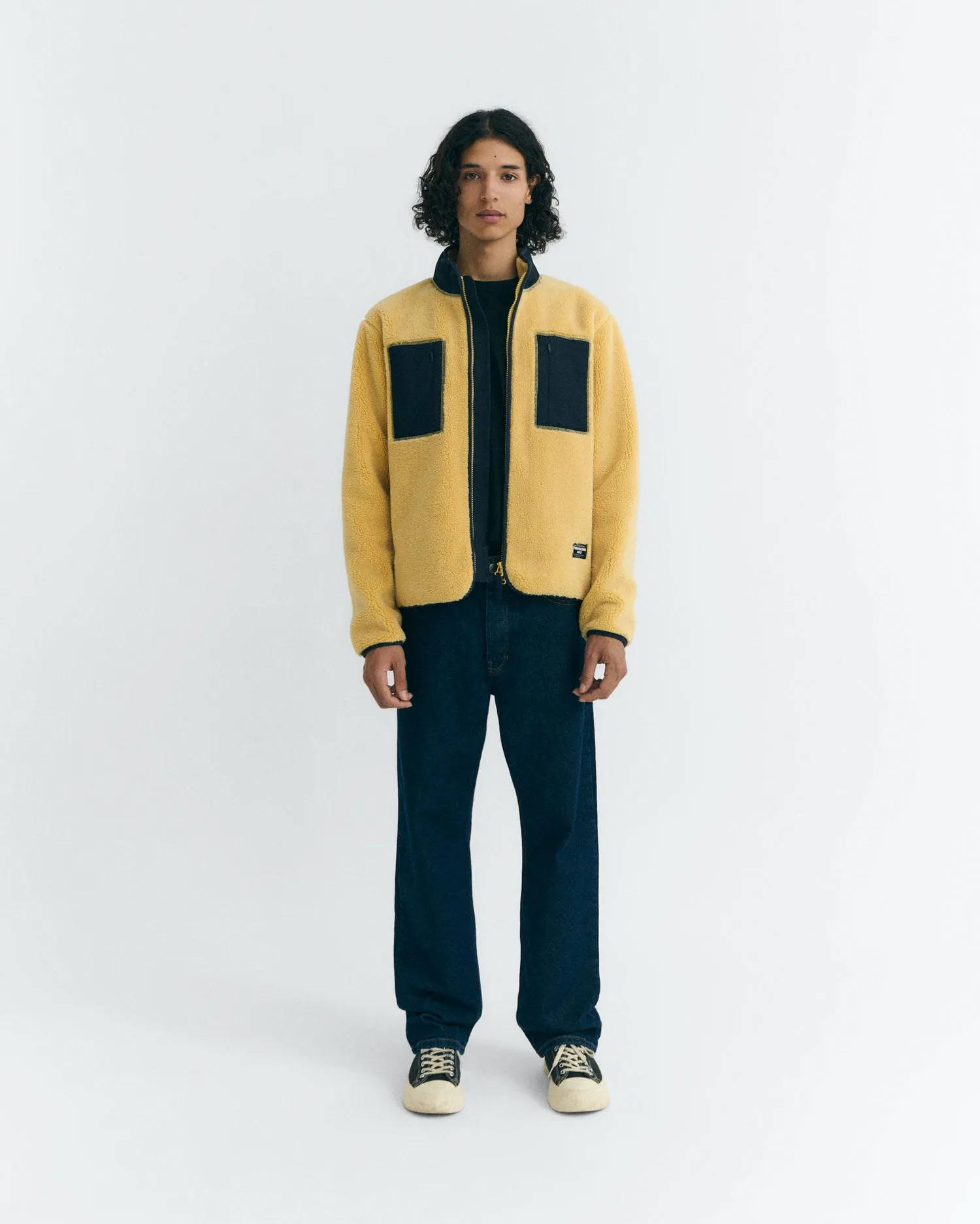 Chaqueta borreguito amarilla Marcus sold by Thinking Mu product image thumbnail 2