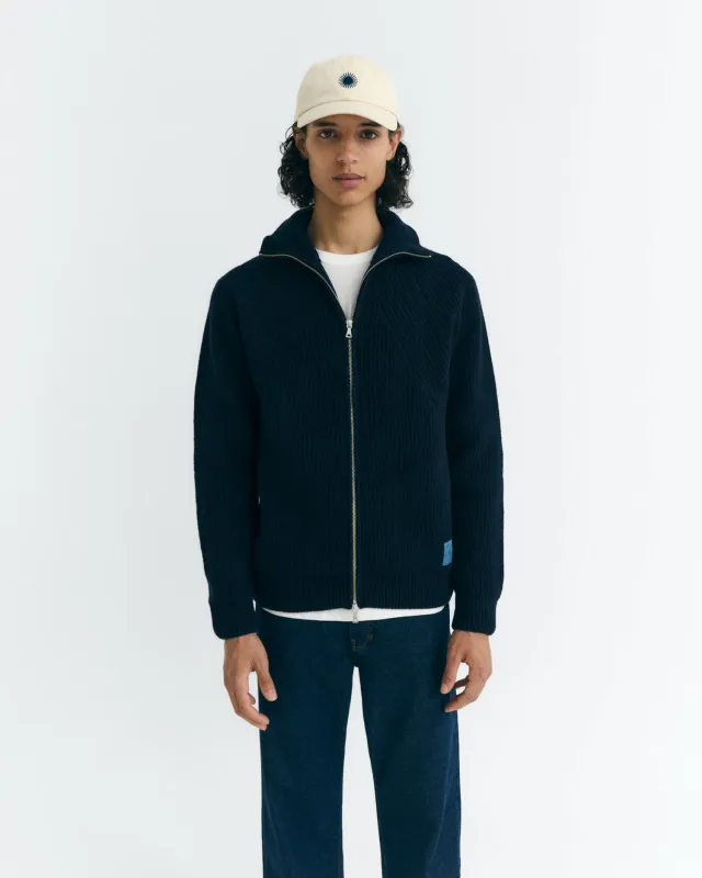 Jersey lana navy Ekaiz sold by Thinking Mu