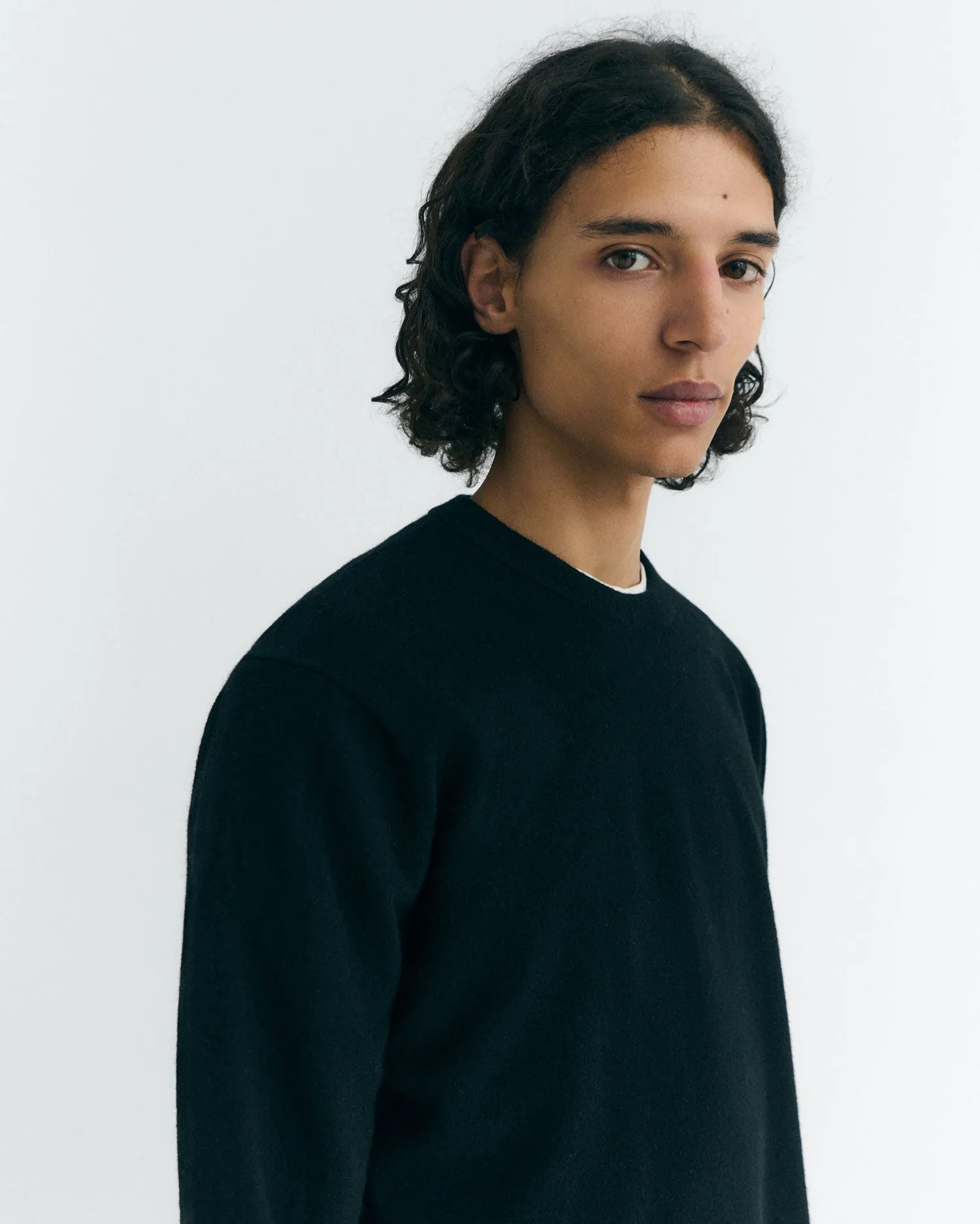 Jersey lana negro Lucien sold by Thinking Mu product image thumbnail 3