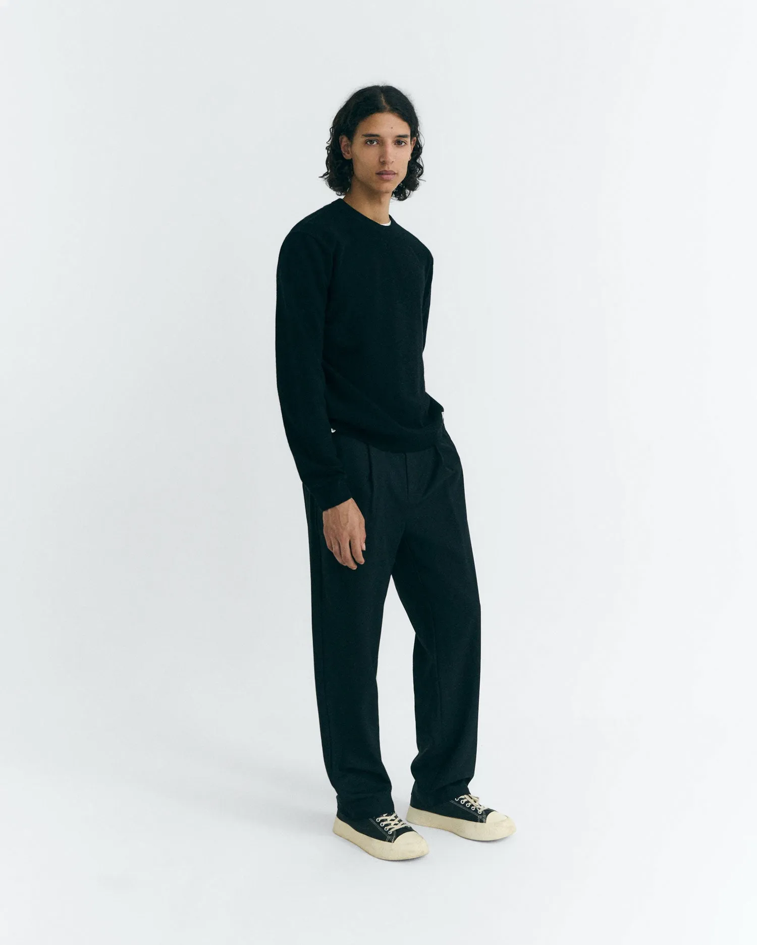 Jersey lana negro Lucien sold by Thinking Mu product image thumbnail 2