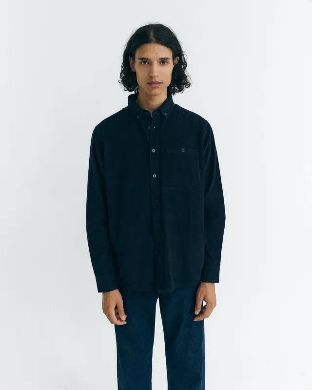 Camisa micro pana azul Anto sold by Thinking Mu