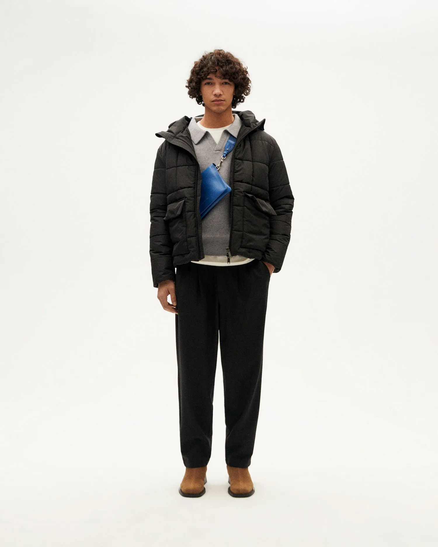 Chaqueta negra Gerhard sold by Thinking Mu product image thumbnail 2