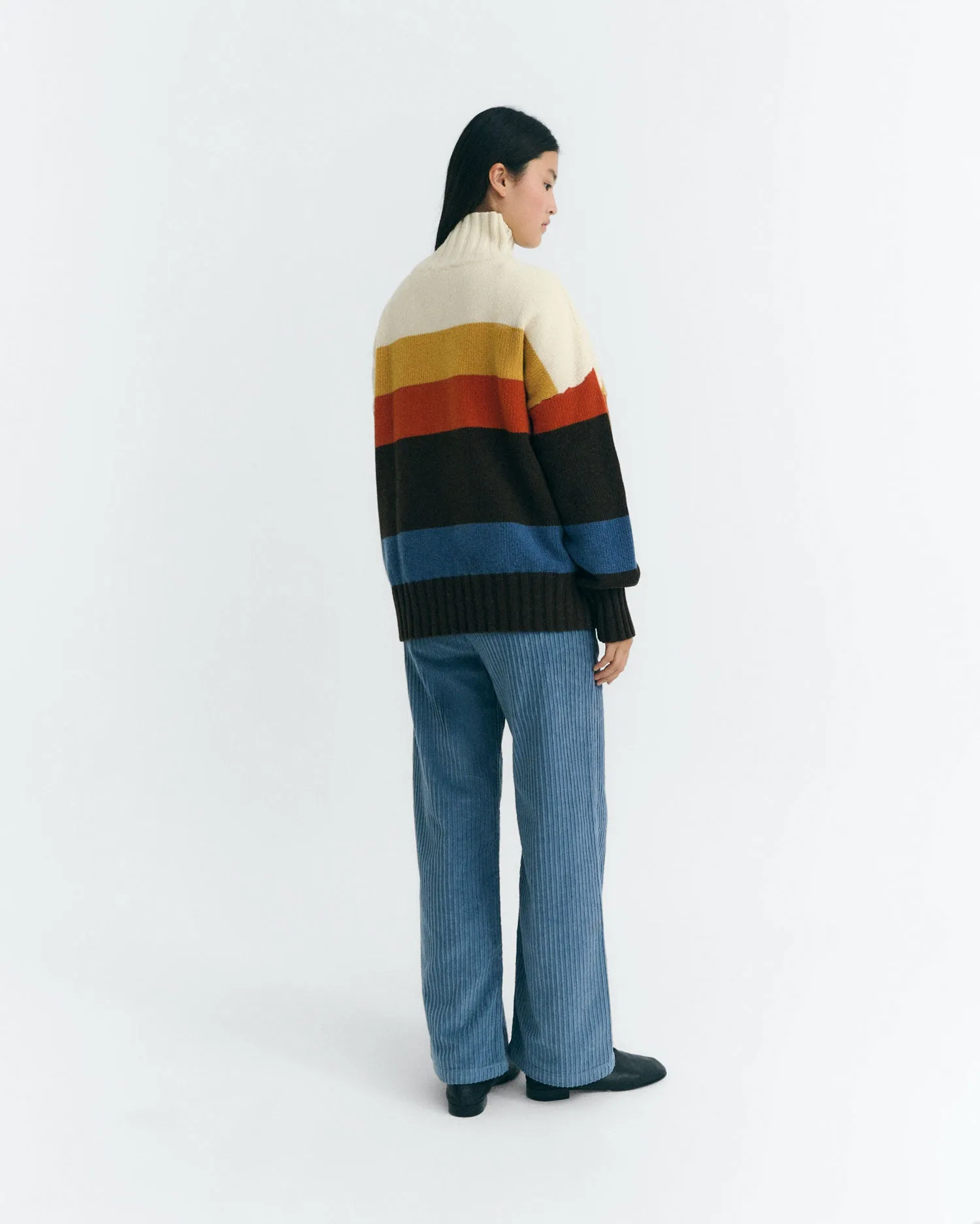 Jersey oversize lana rayas Imogen sold by Thinking Mu product image thumbnail 4