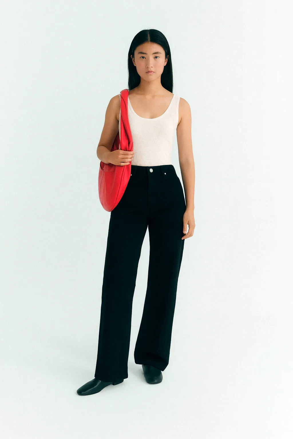 Tank top crudo cashmere Silma sold by Thinking Mu