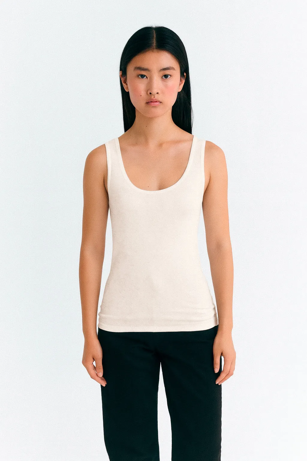 Tank top crudo cashmere Silma sold by Thinking Mu product image thumbnail 2