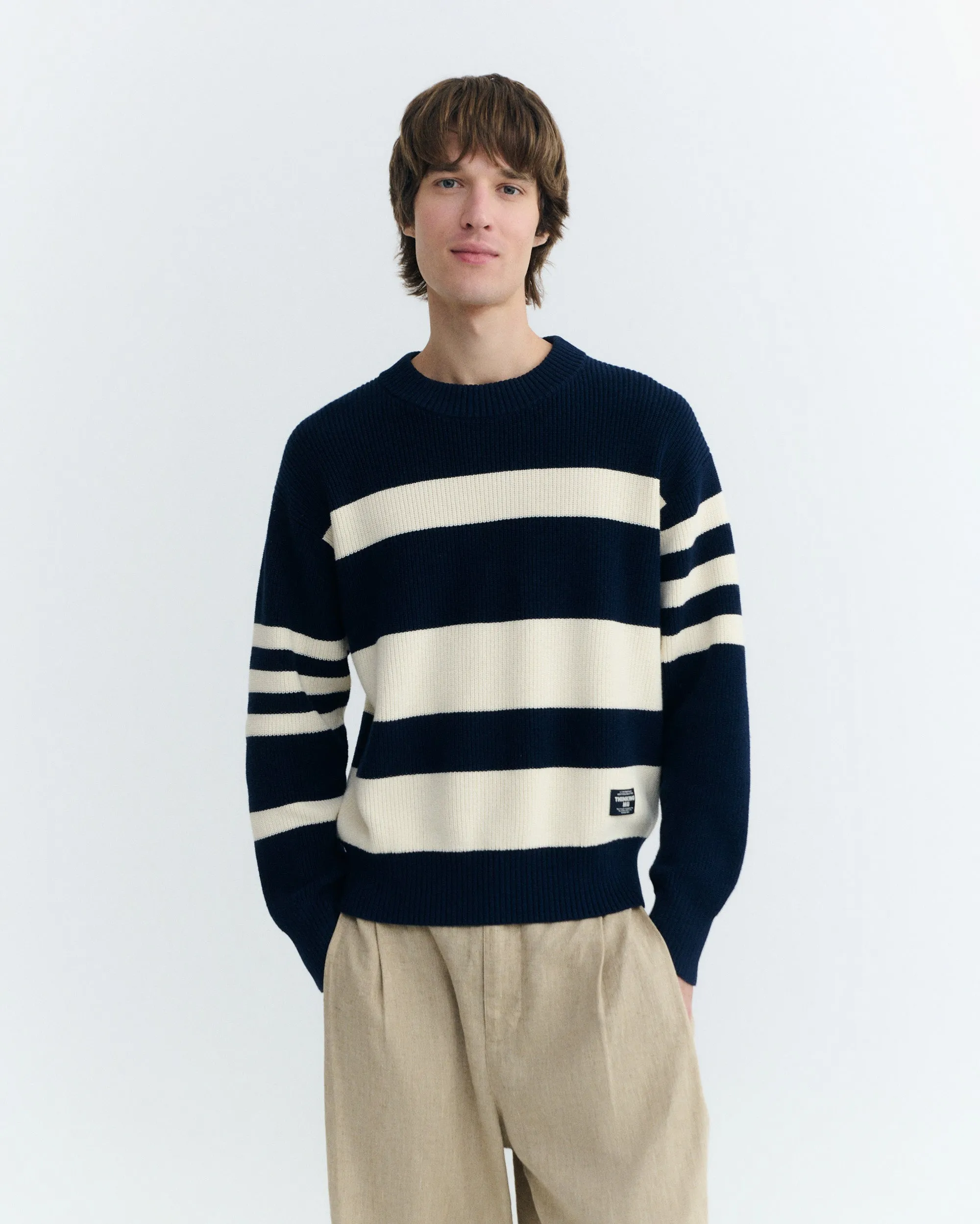 Jersey rayas algodón orgánico Santos sold by Thinking Mu product image thumbnail 2