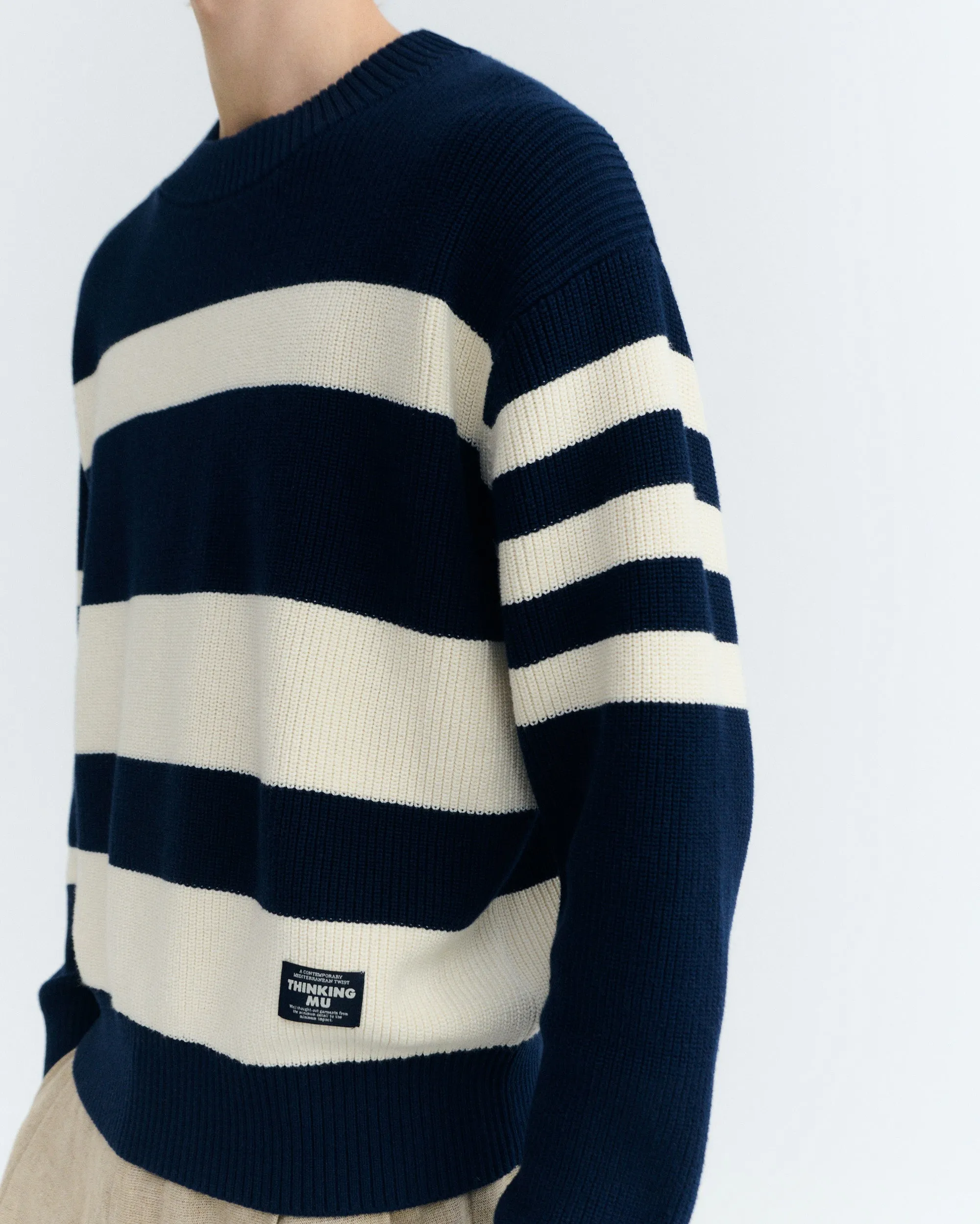 Jersey rayas algodón orgánico Santos sold by Thinking Mu product image thumbnail 3