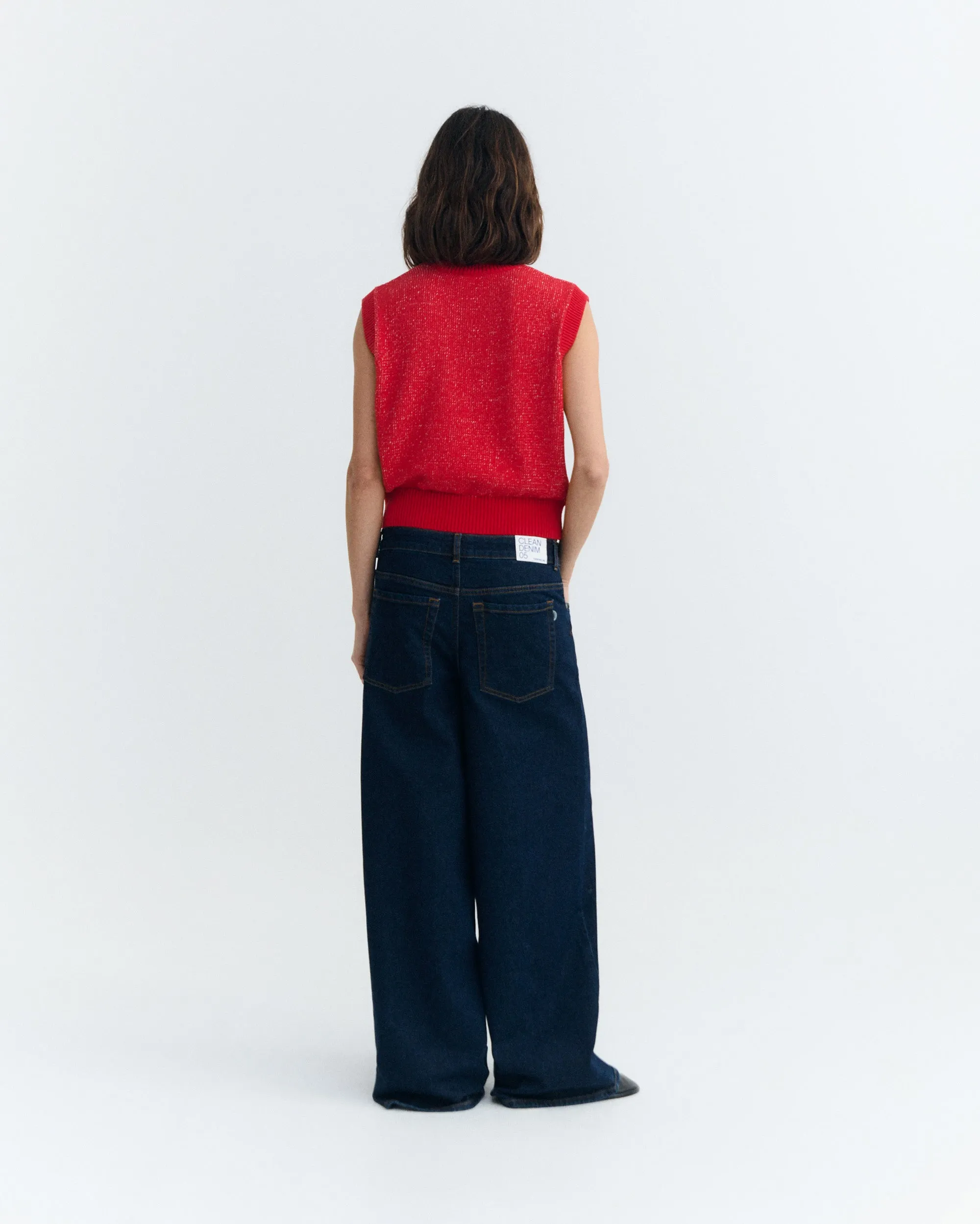 Chaleco punto shell Aria sold by Thinking Mu product image thumbnail 5