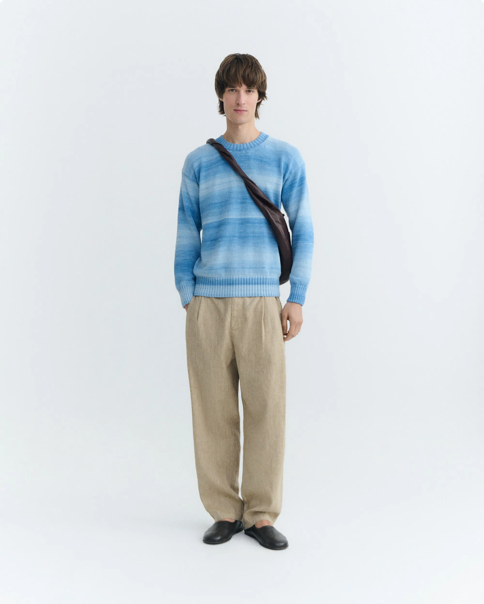 Jersey oversize azul rayas Cosmo sold by Thinking Mu product image thumbnail 2