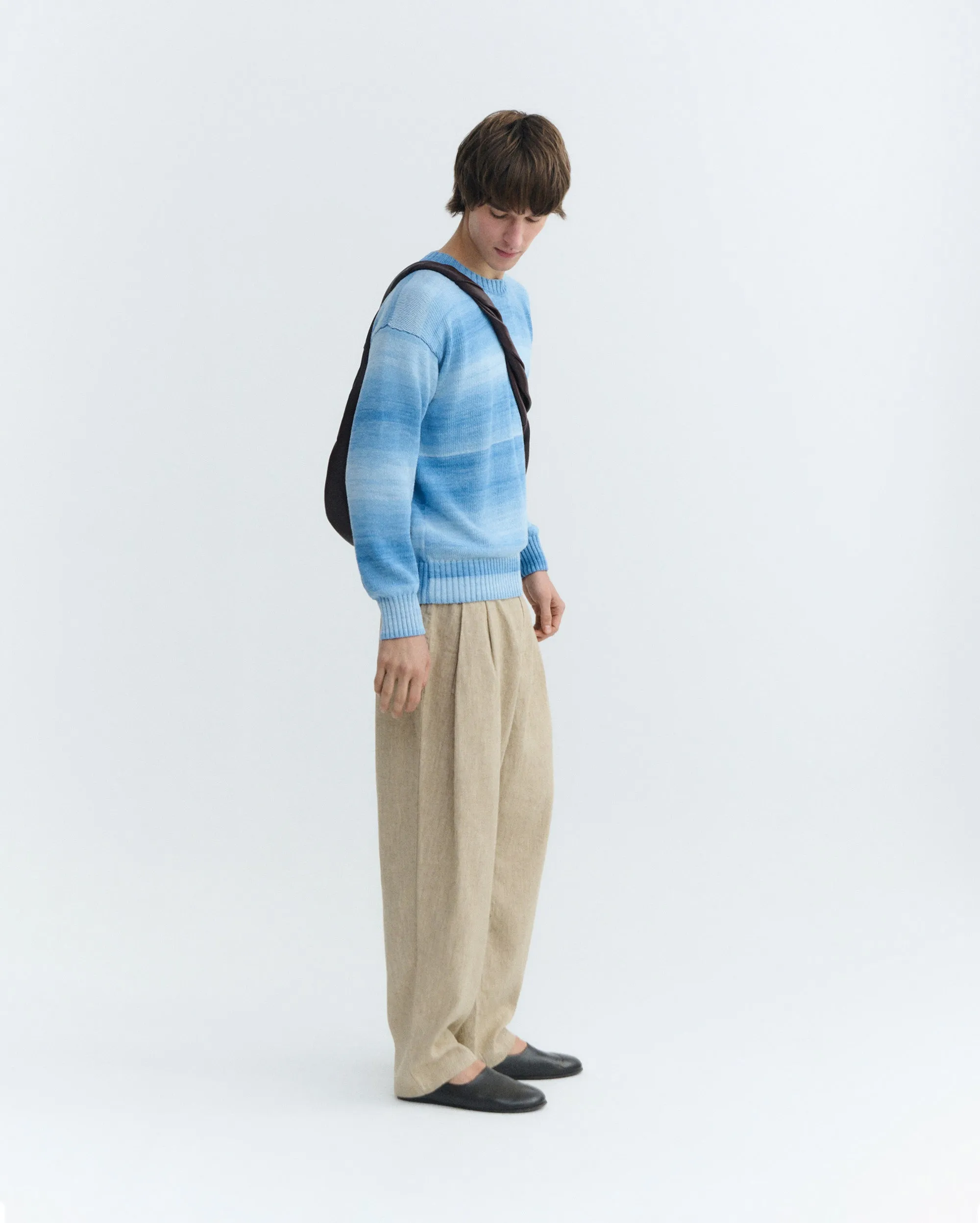 Jersey oversize azul rayas Cosmo sold by Thinking Mu product image thumbnail 4