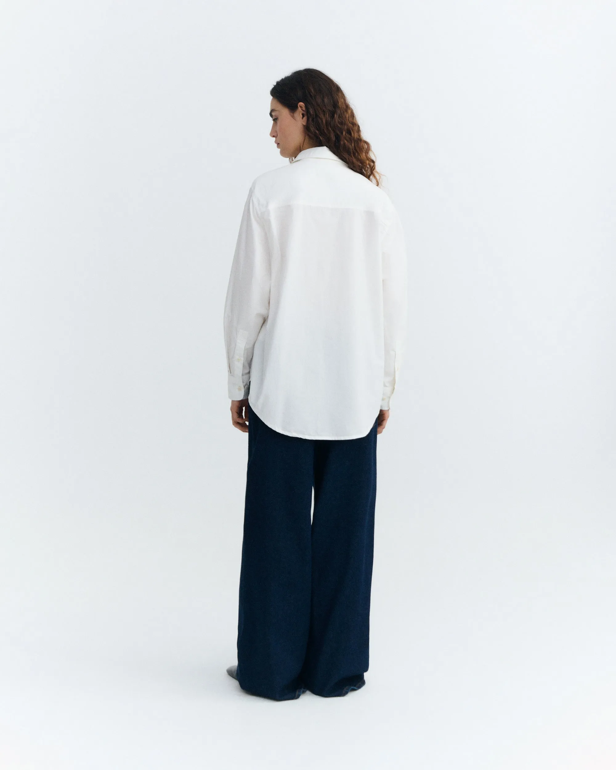 Blusa oversize popelin concha Odie sold by Thinking Mu product image thumbnail 4