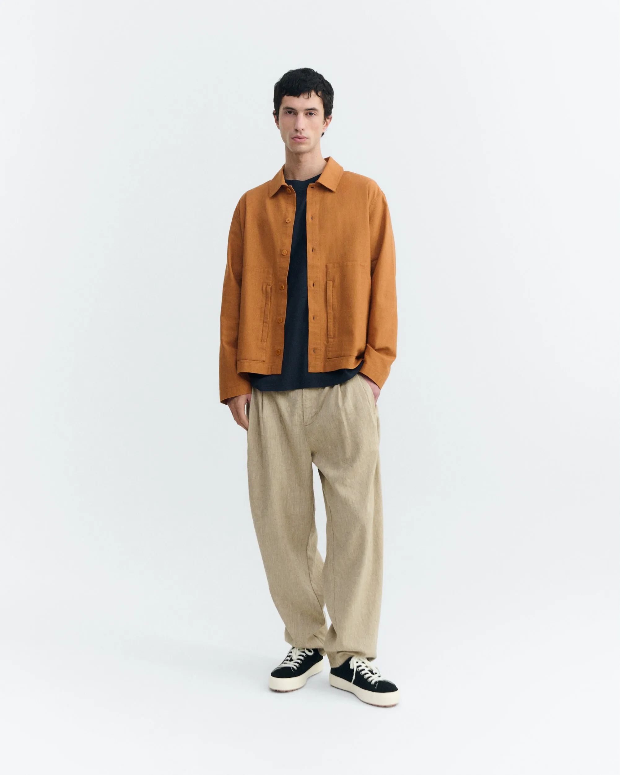 Chaqueta naranja Guille sold by Thinking Mu