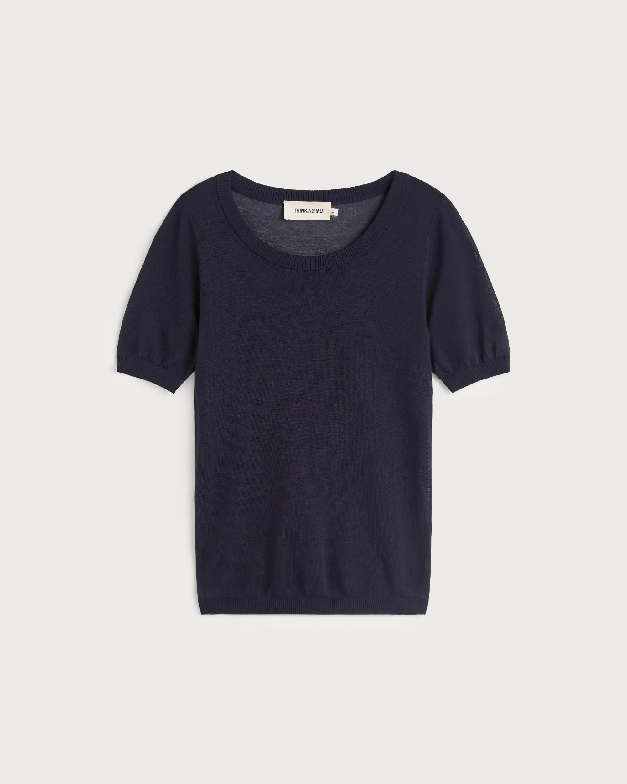 Top punto navy semitransparente Noctis sold by Thinking Mu product image thumbnail 5