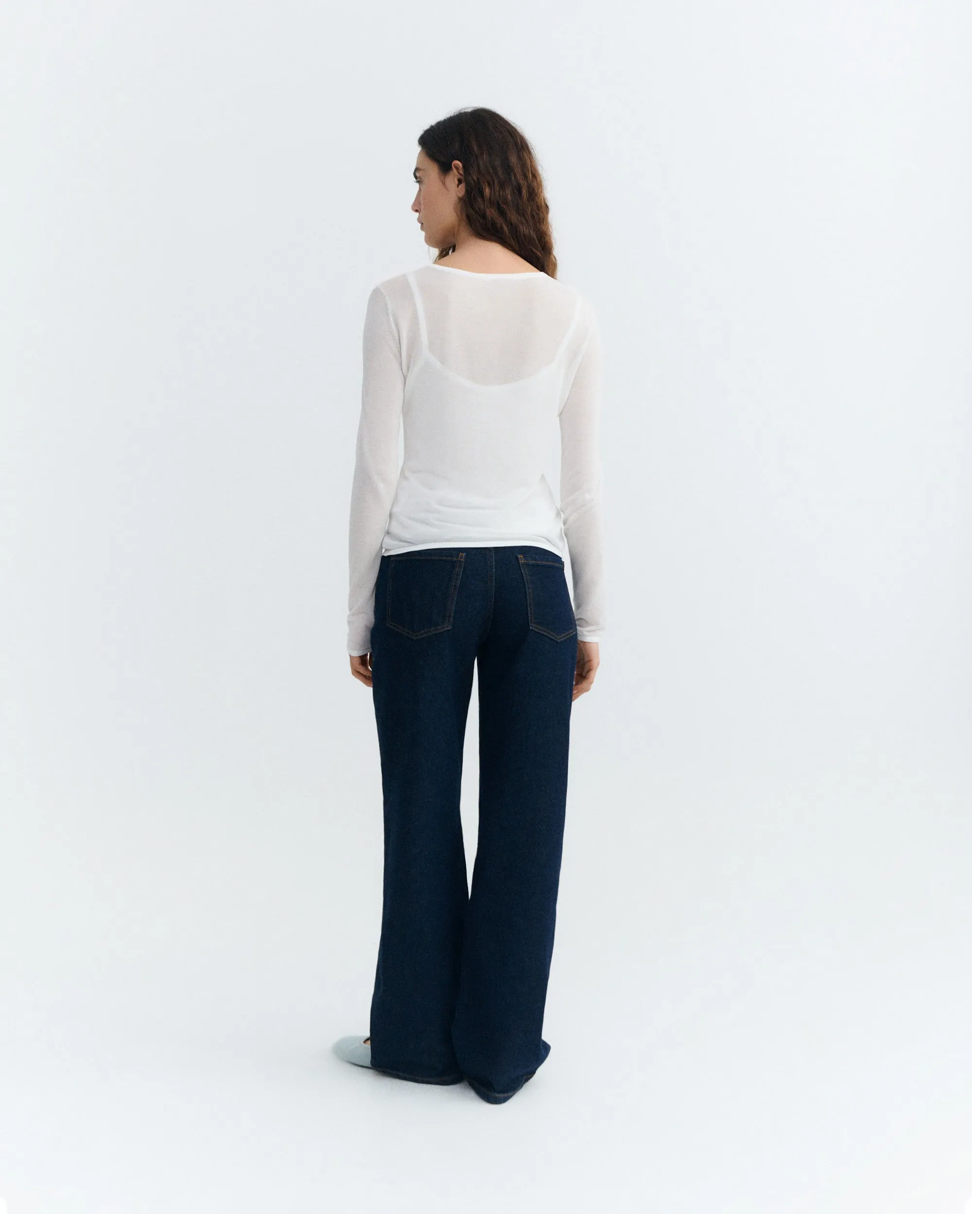 Cardigan punto crudo transparente Manon sold by Thinking Mu product image thumbnail 5