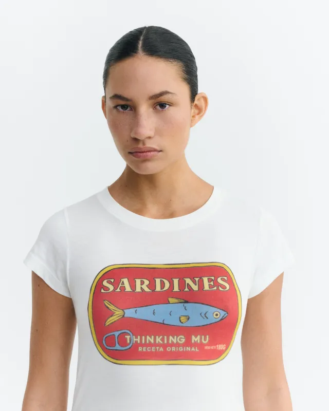 Camiseta slim sardines Mirna sold by Thinking Mu