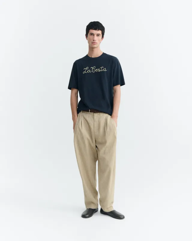 Camiseta bordada a mano la costa Zach made by Thinking Mu