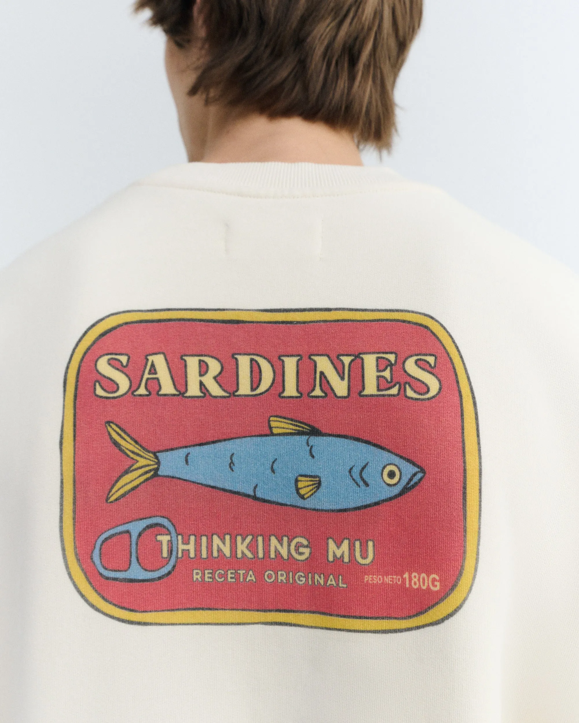 Sudadera sardines Leon sold by Thinking Mu product image thumbnail 4