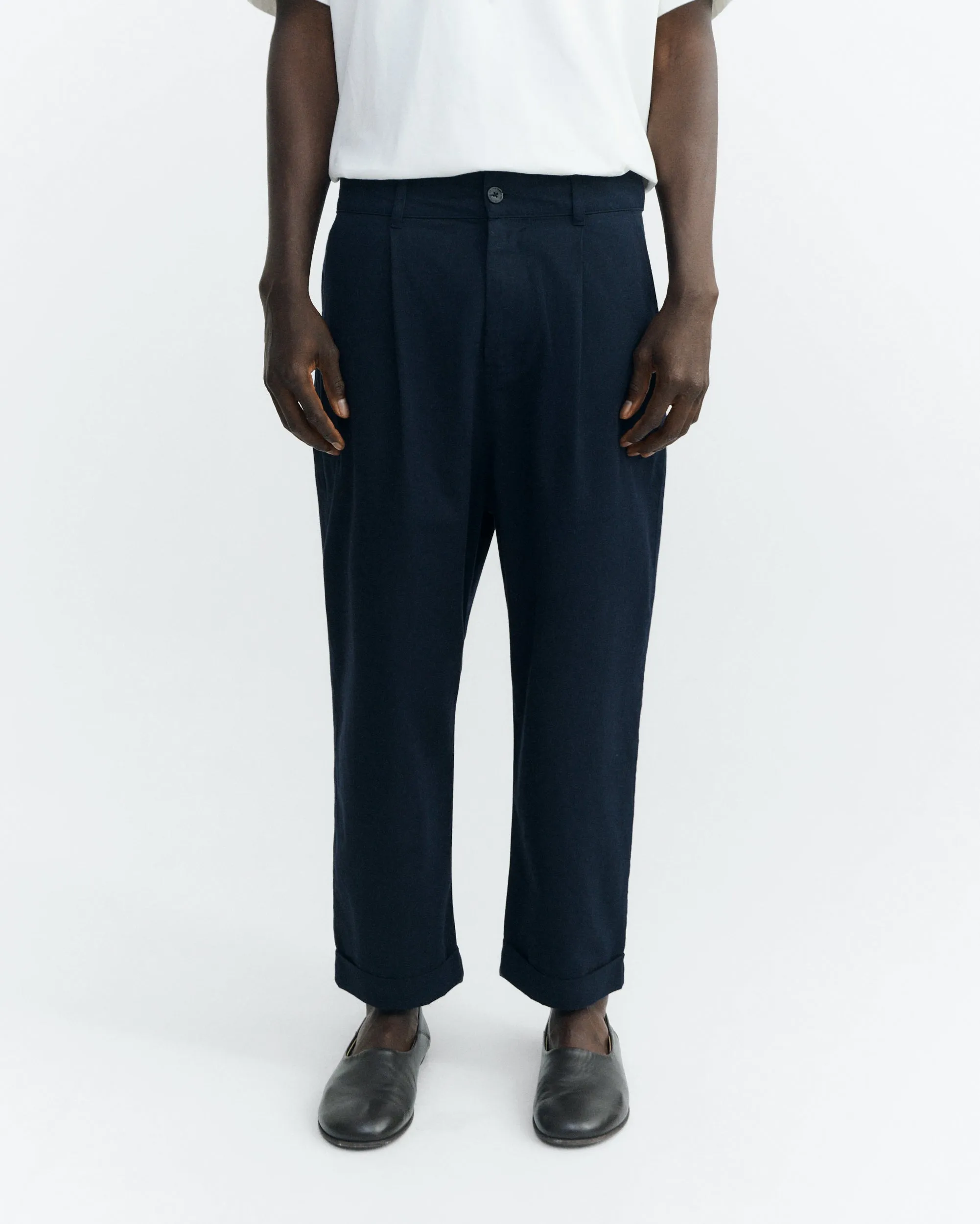 Pantalón carrot navy Light Friend sold by Thinking Mu product image thumbnail 2