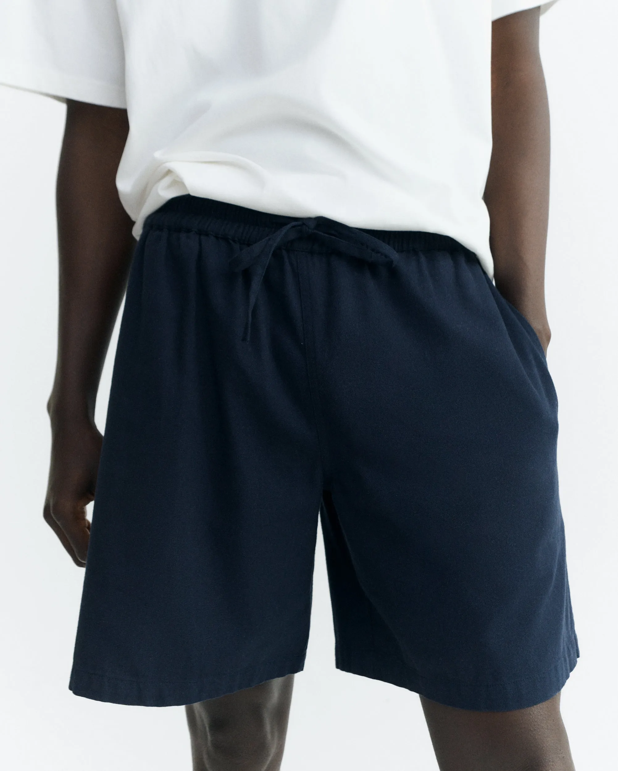 Bermuda navy Henry sold by Thinking Mu product image thumbnail 4