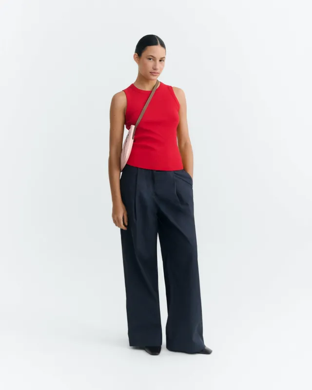 Tank top rojo Juliette sold by Thinking Mu