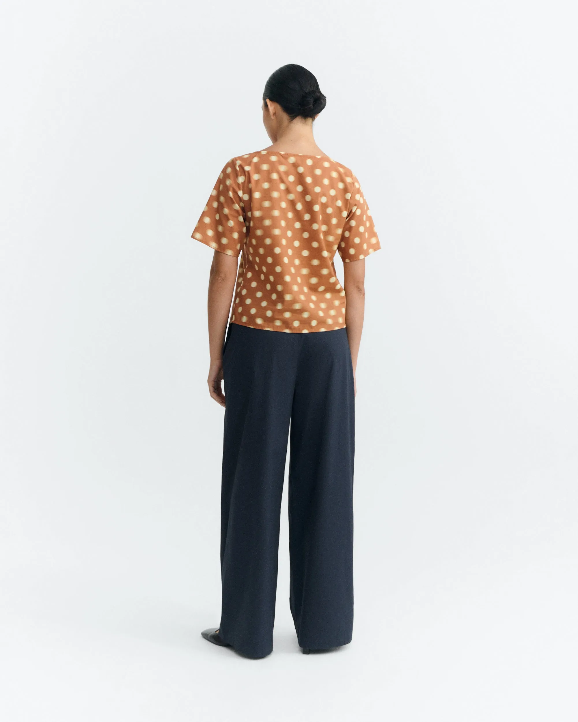 Blusa lunares marrón Leia sold by Thinking Mu product image thumbnail 4