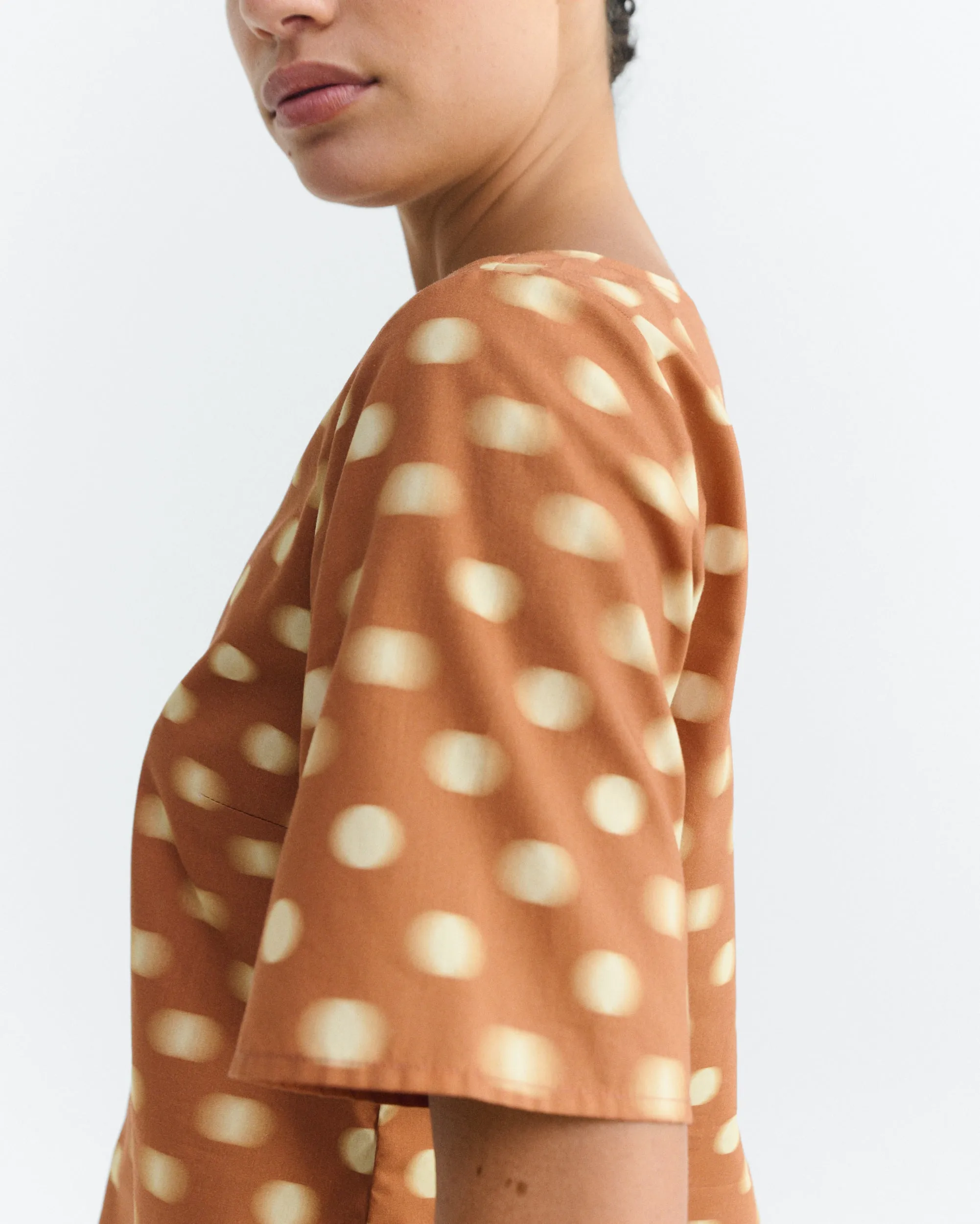 Blusa lunares marrón Leia sold by Thinking Mu product image thumbnail 2