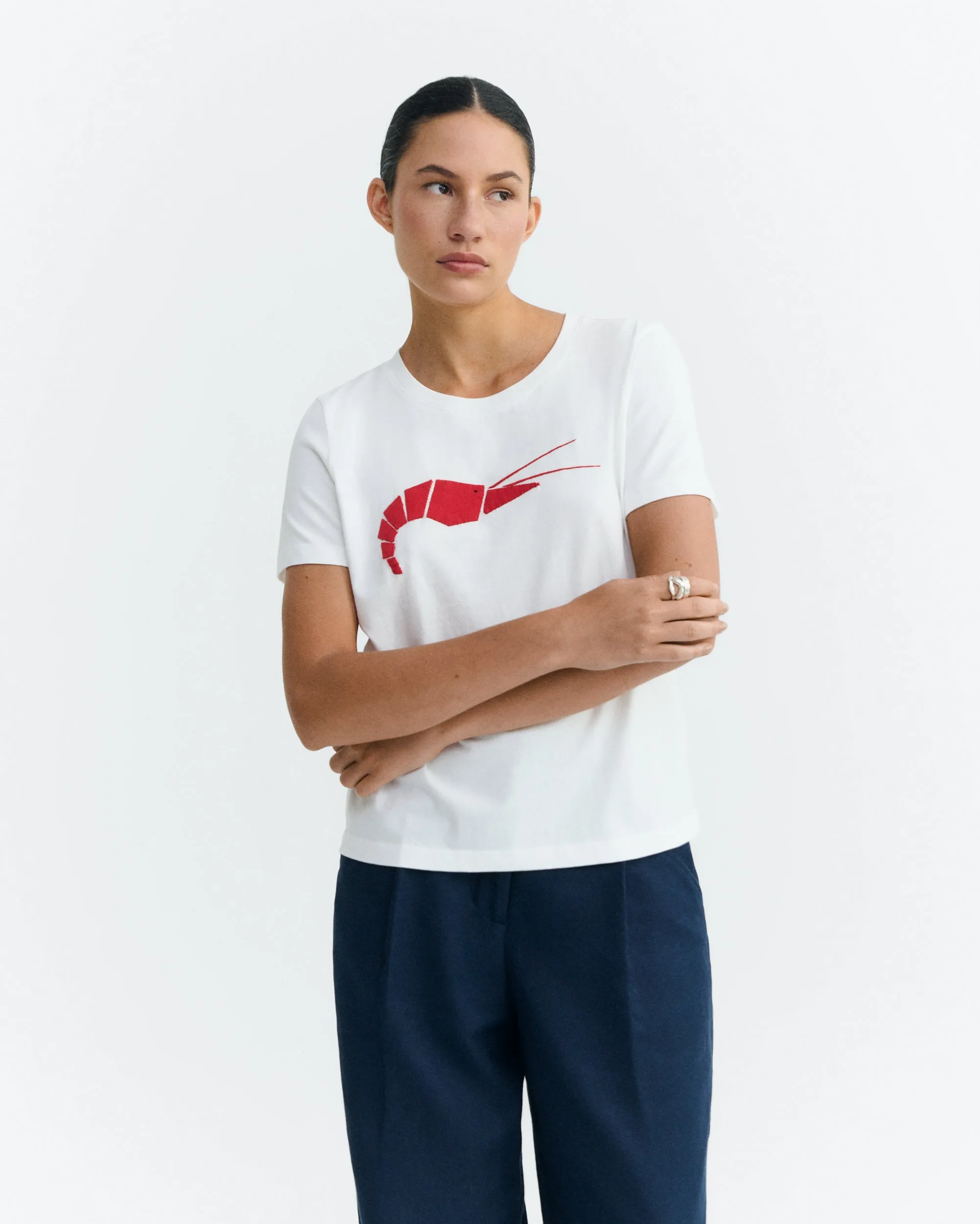 Camiseta patched origami Ida sold by Thinking Mu