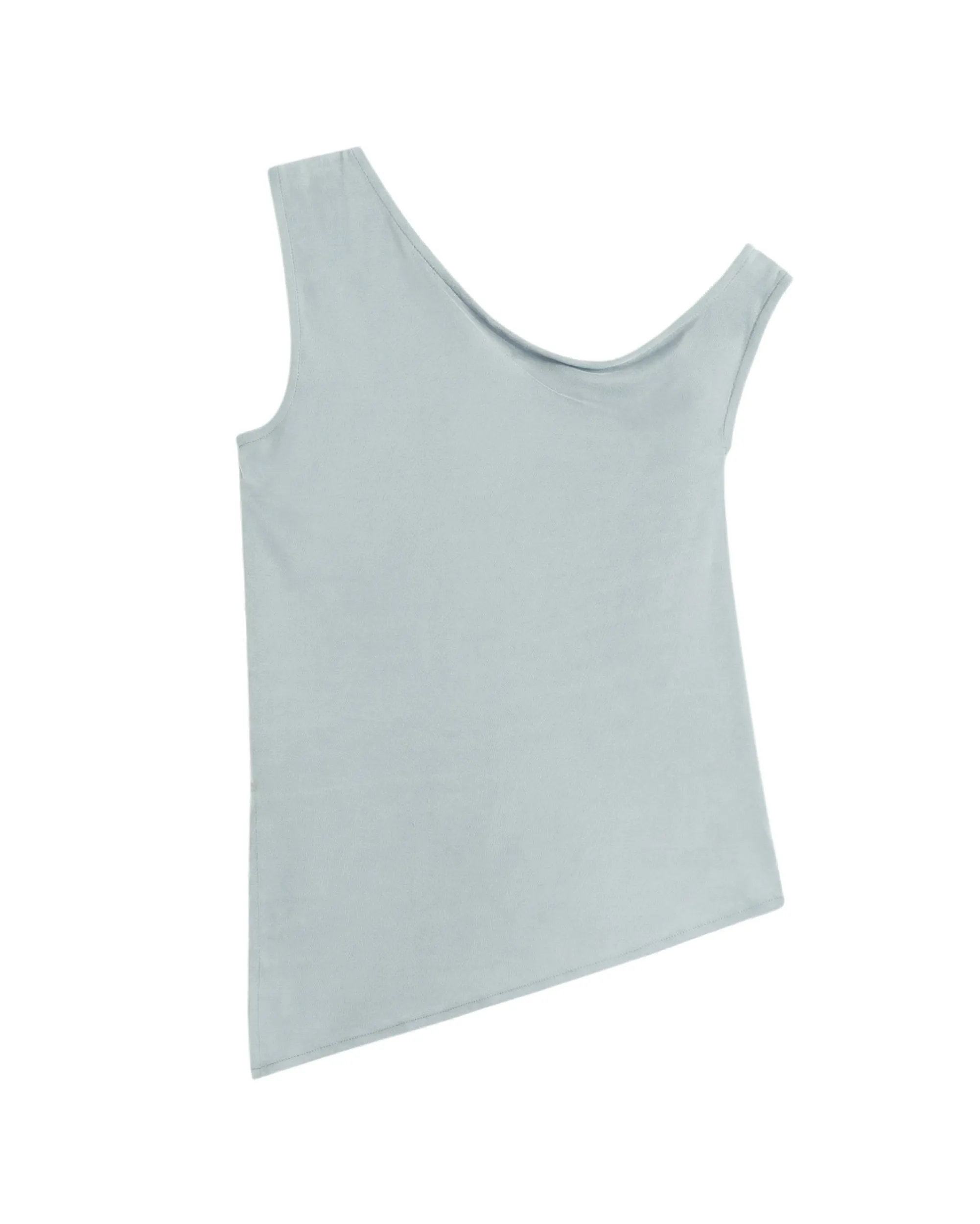 Top azul asimétrico Zohar sold by Thinking Mu product image thumbnail 5