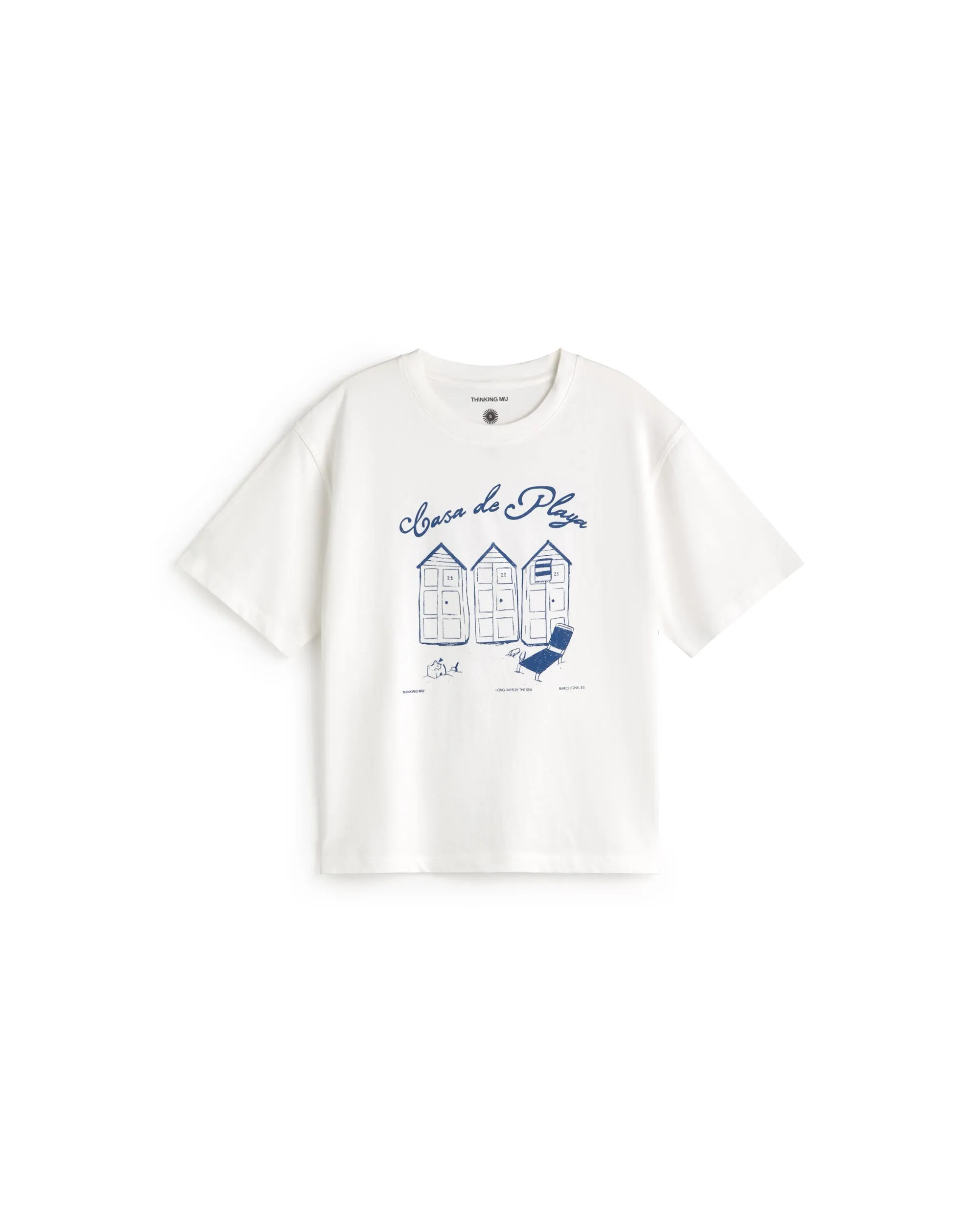 Camiseta oversize casa de playa Lena sold by Thinking Mu product image thumbnail 5