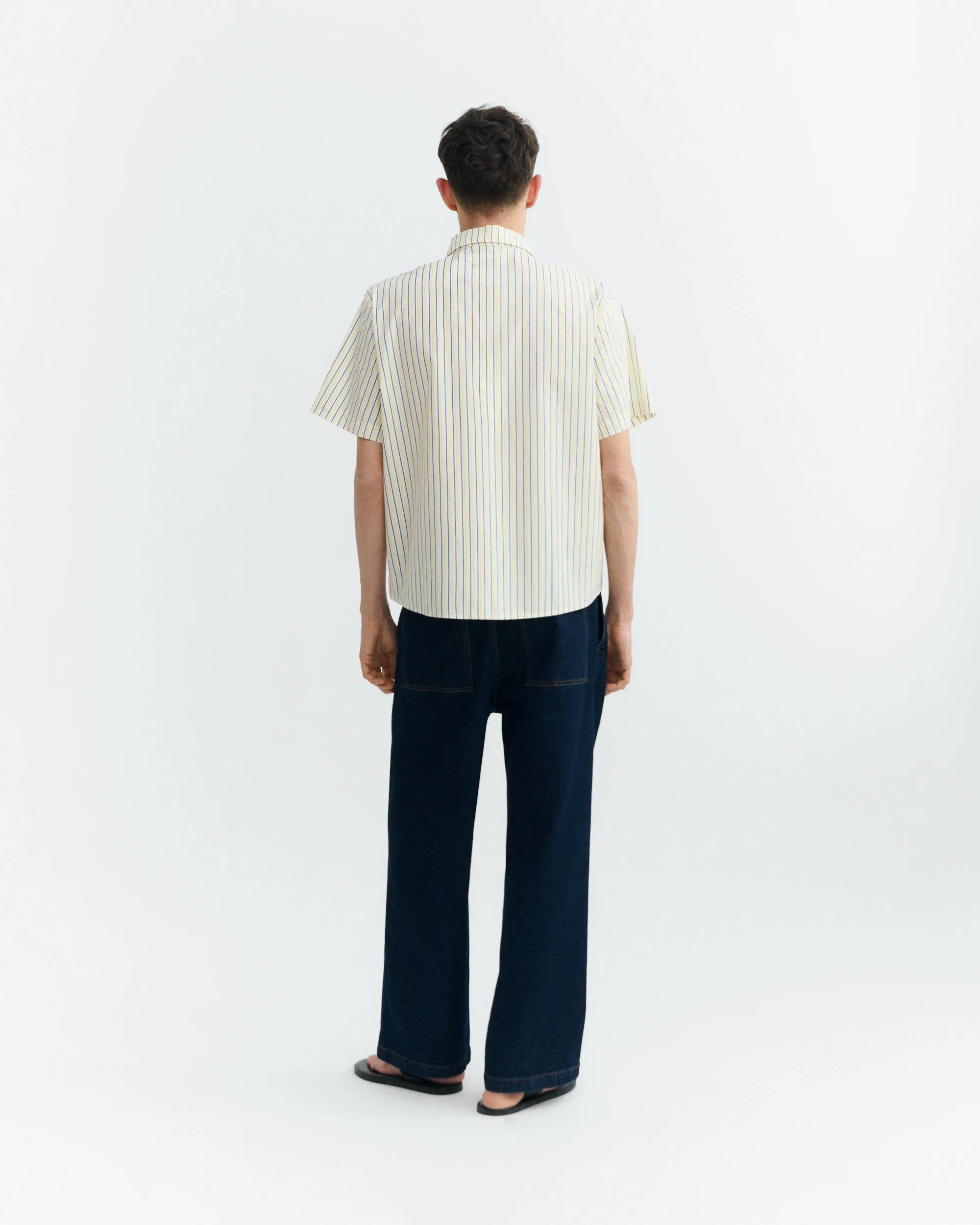 Camisa popelin rayas Paddy sold by Thinking Mu product image thumbnail 4