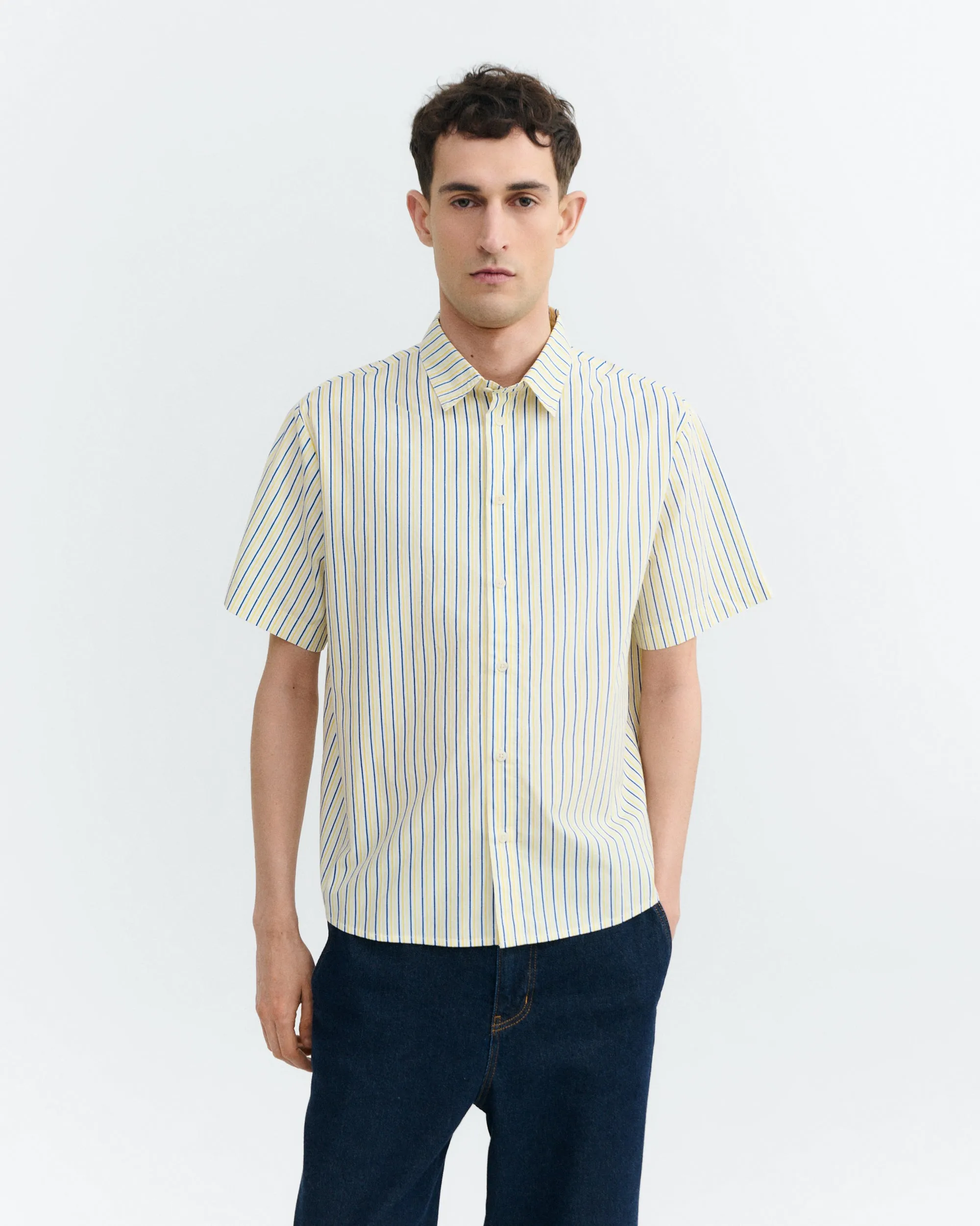 Camisa popelin rayas Paddy sold by Thinking Mu product image thumbnail 2