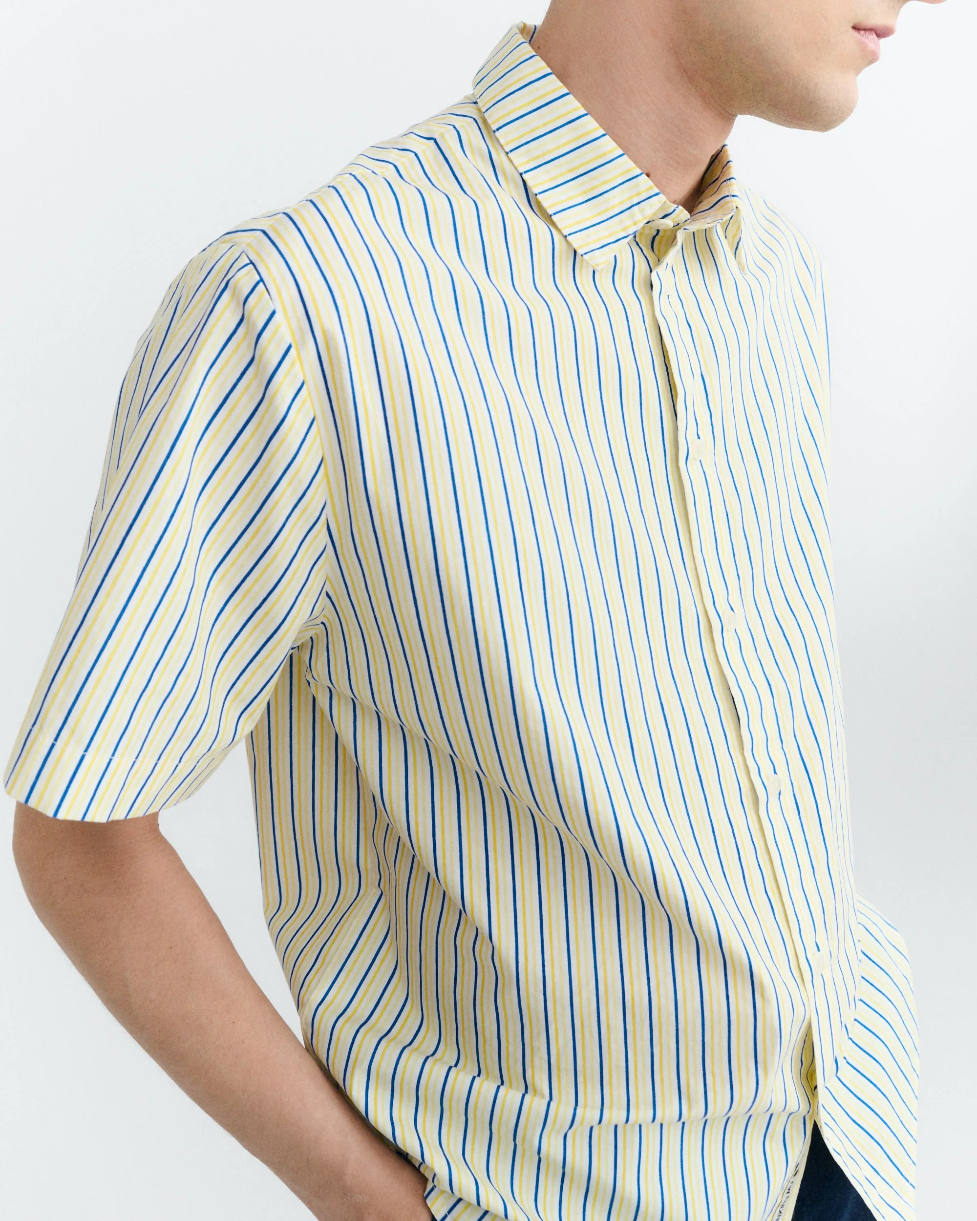 Camisa popelin rayas Paddy sold by Thinking Mu product image thumbnail 3