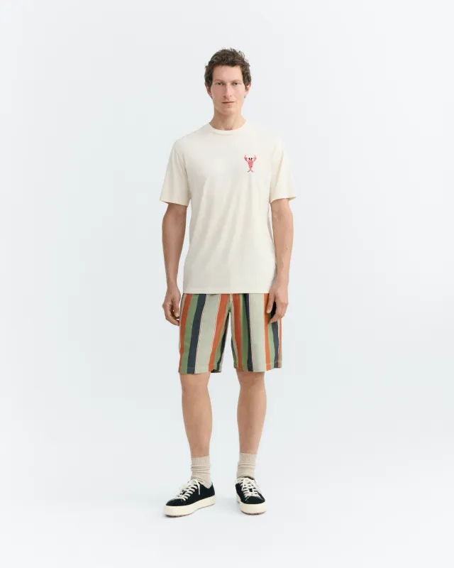 Camiseta bordada lobster Zach made by Thinking Mu