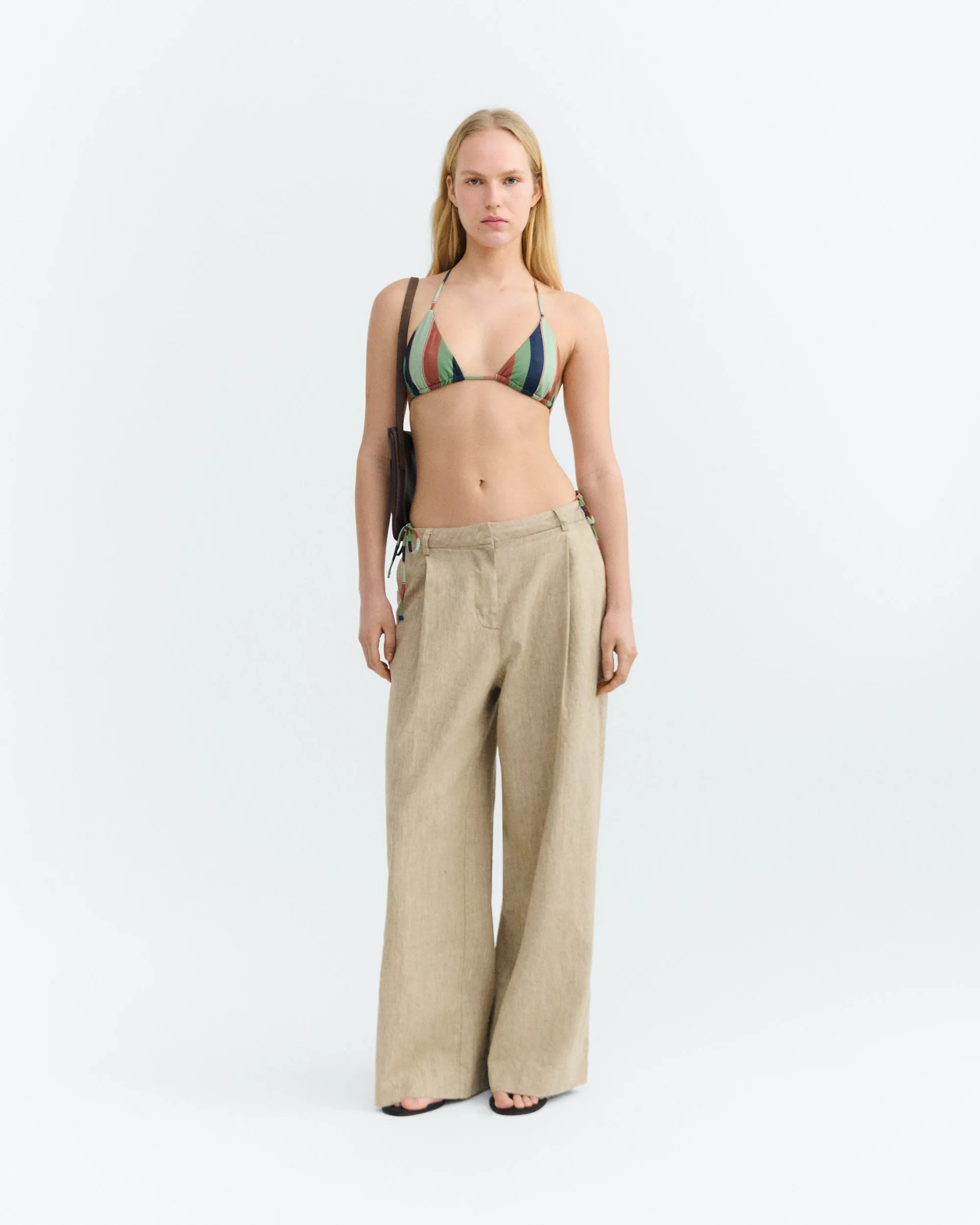 Top bikini ajustable rayas multicolor Calabria sold by Thinking Mu