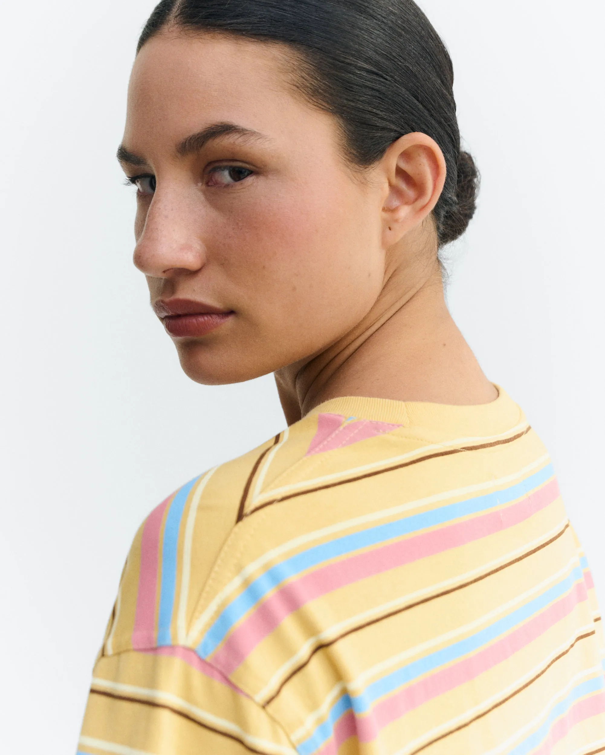 Camiseta rayas multicolor Lucia sold by Thinking Mu product image thumbnail 3