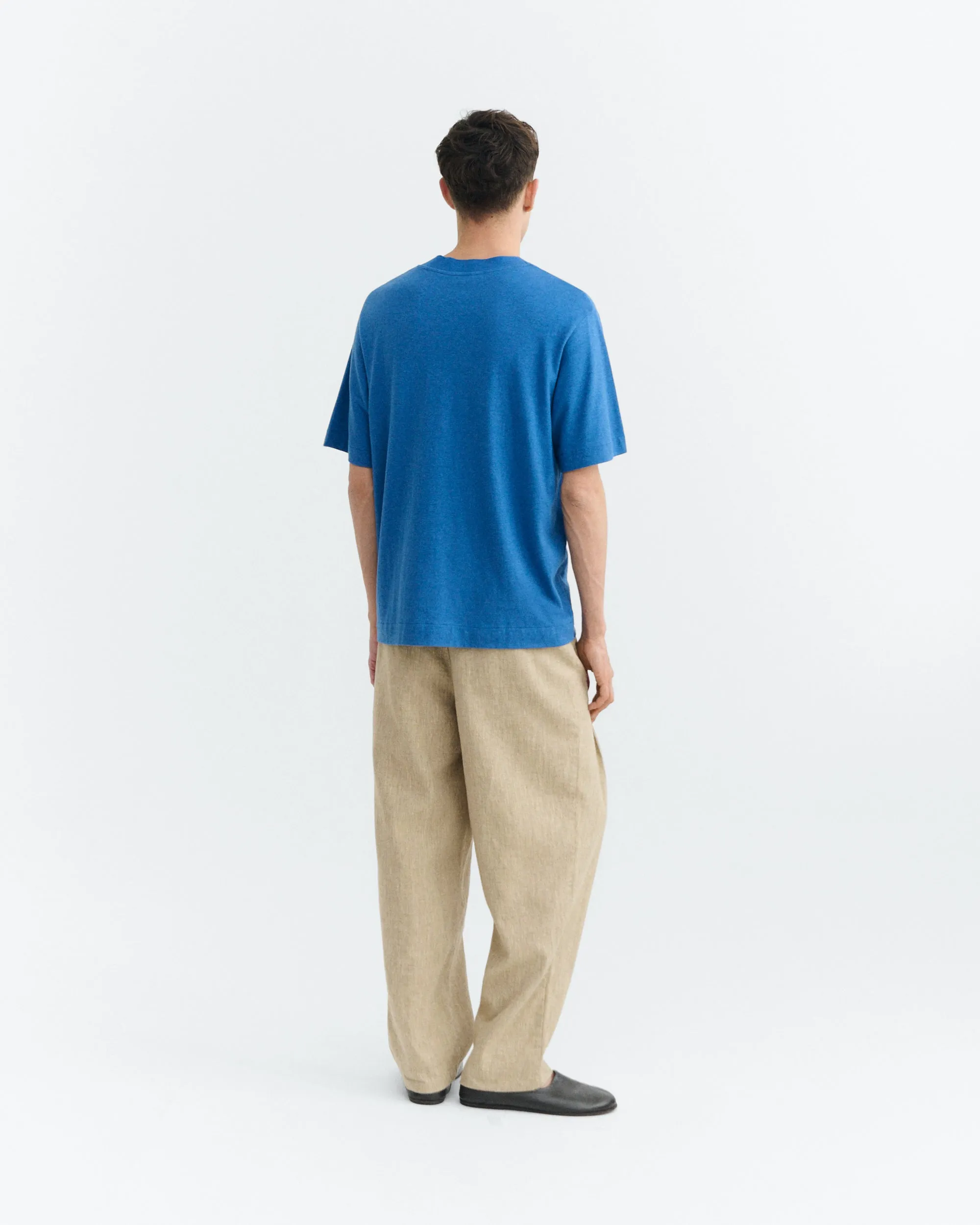 Camiseta azul hemp Roy sold by Thinking Mu product image thumbnail 4