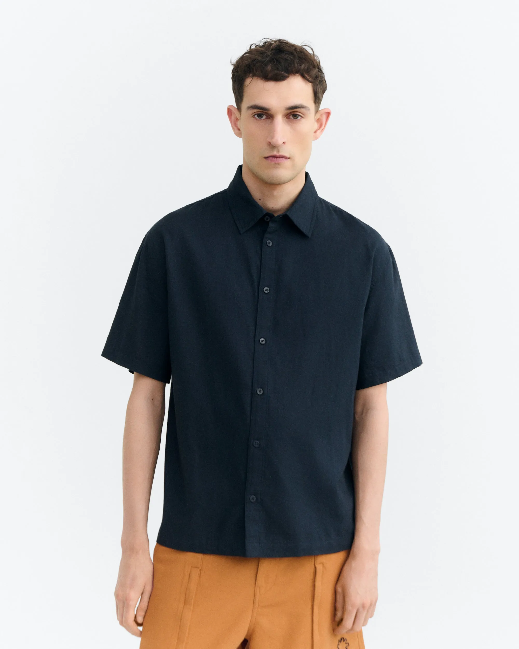 Camisa oversize bordada a mano fish Kurtis sold by Thinking Mu product image thumbnail 2