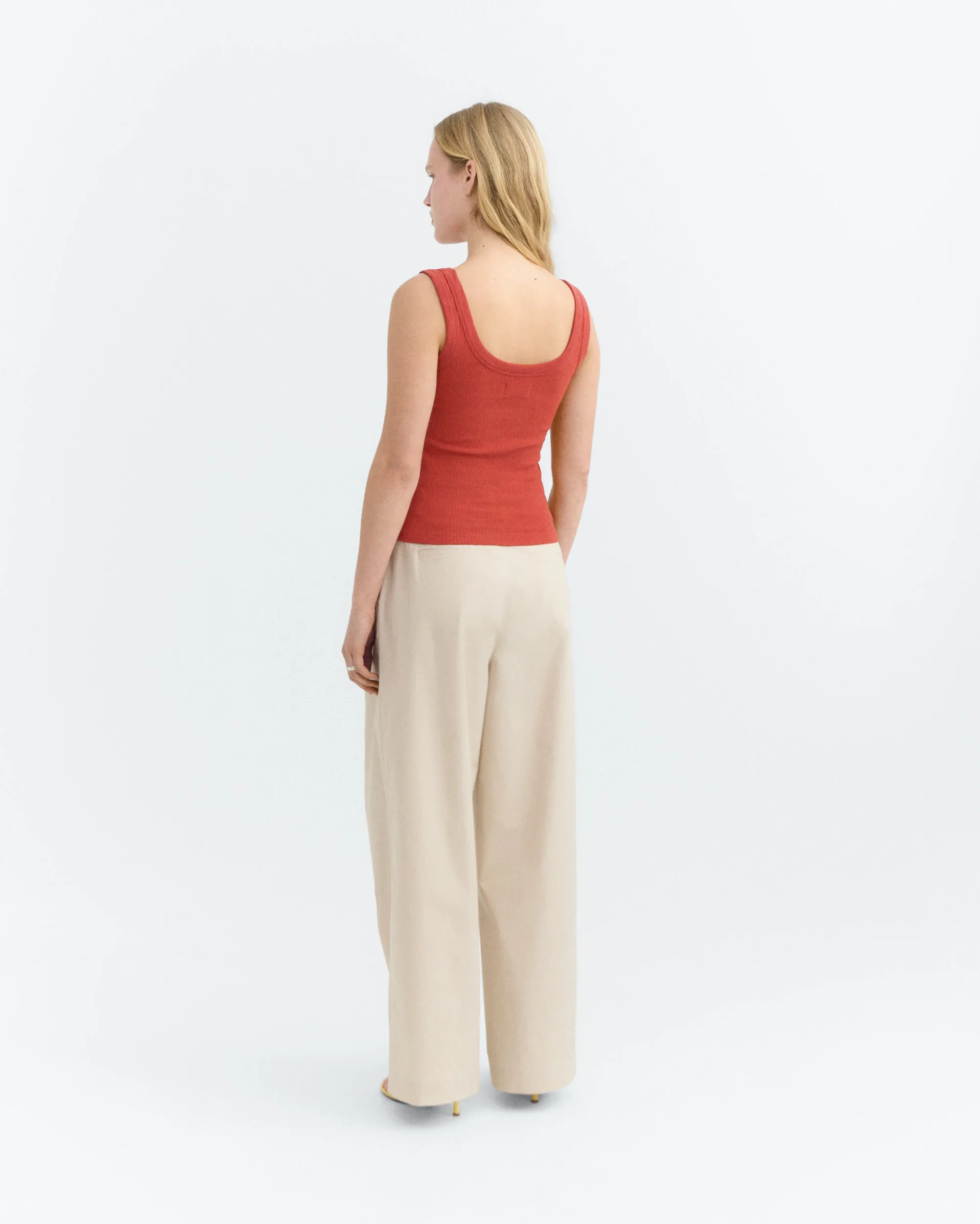 Top rib rojo Julia sold by Thinking Mu product image thumbnail 4