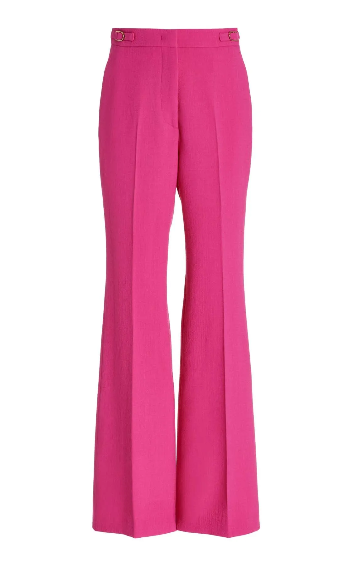 Vesta Pant in Fuchsia Virgin Wool Crepe sold by Gabriela Hearst