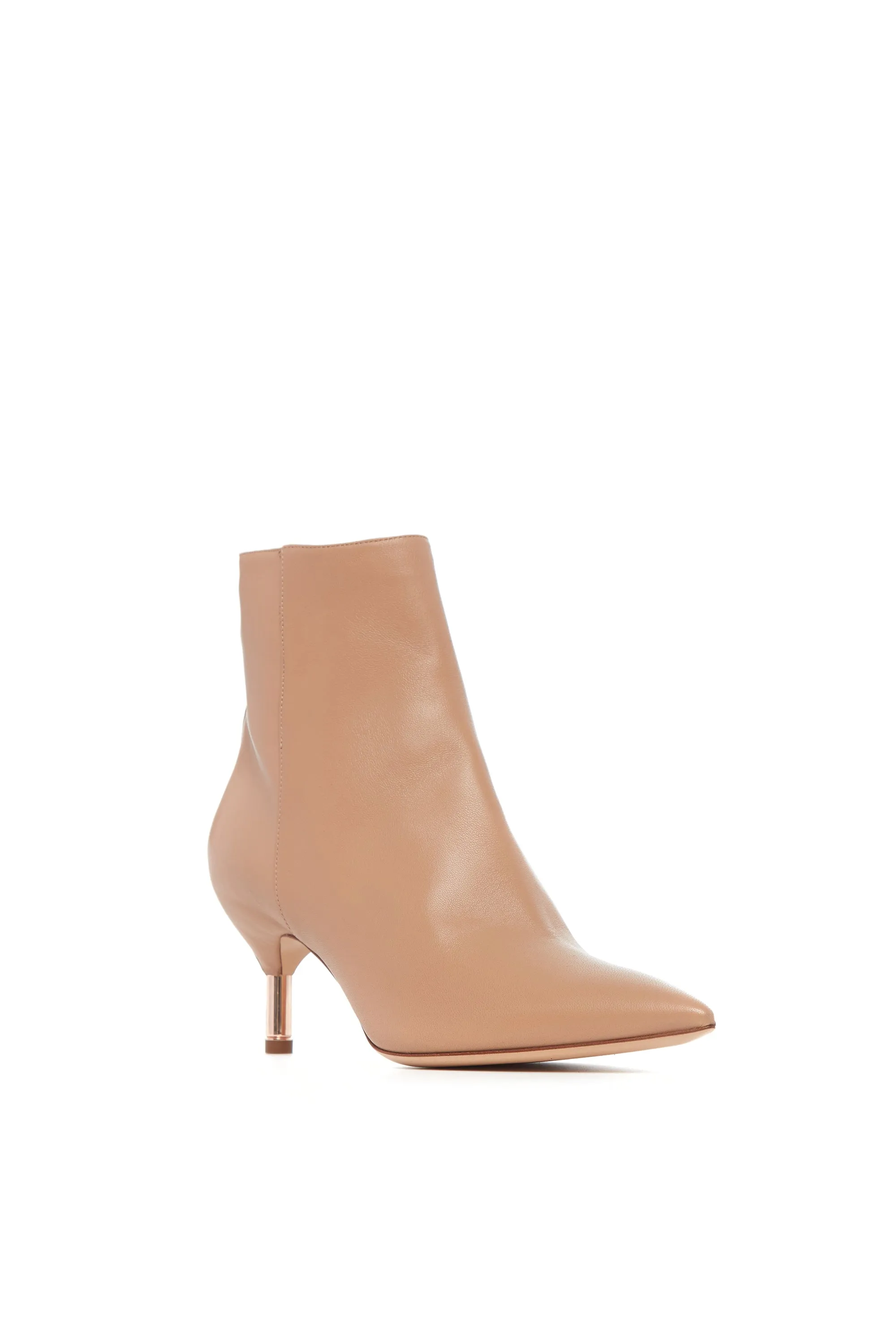 Valeria Ankle Boot in Dark Camel Leather sold by Gabriela Hearst product image thumbnail 2