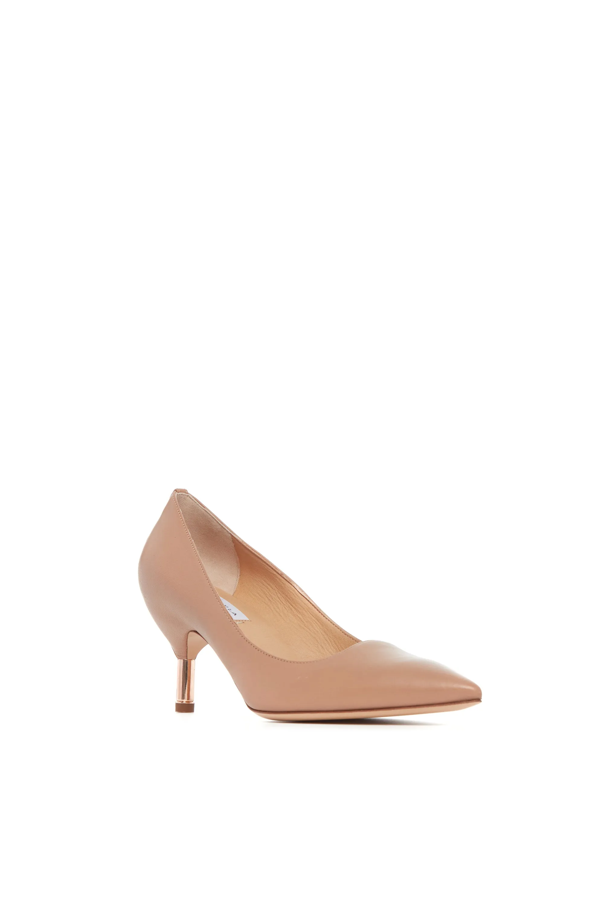 Sofia Pump in Dark Camel Leather sold by Gabriela Hearst product image thumbnail 2