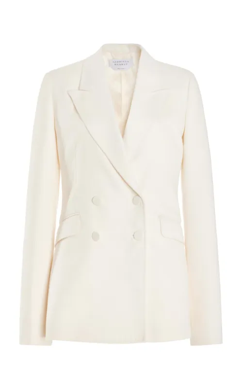 Stephanie Blazer in Ivory Winter Silk sold by Gabriela Hearst