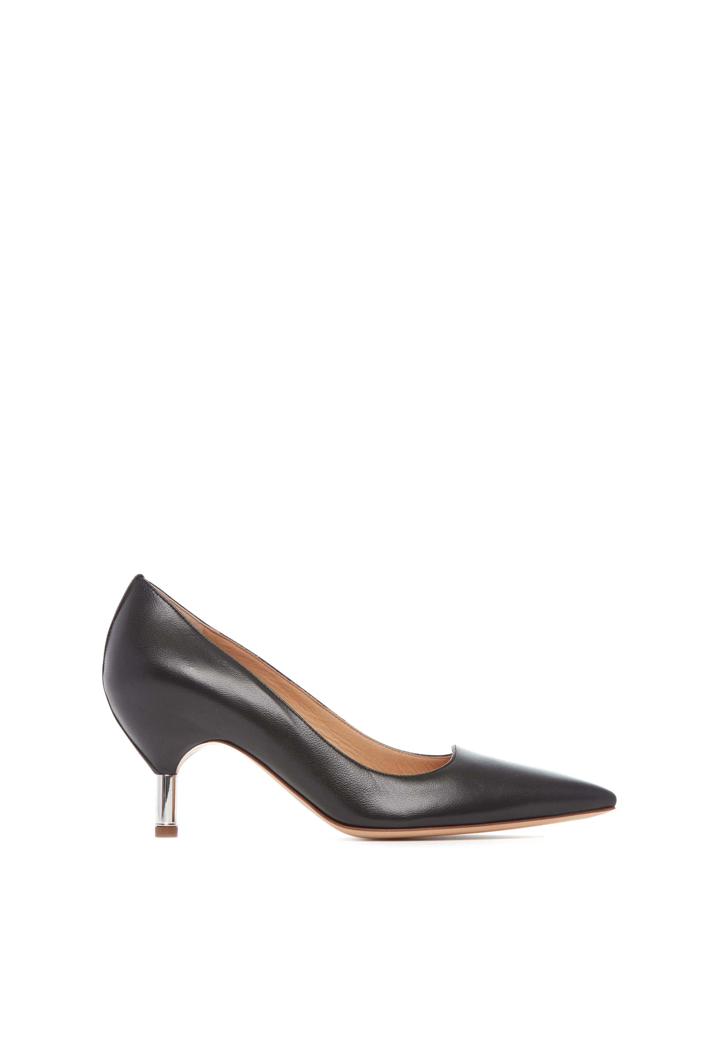 Sofia Pump in Black Leather sold by Gabriela Hearst
