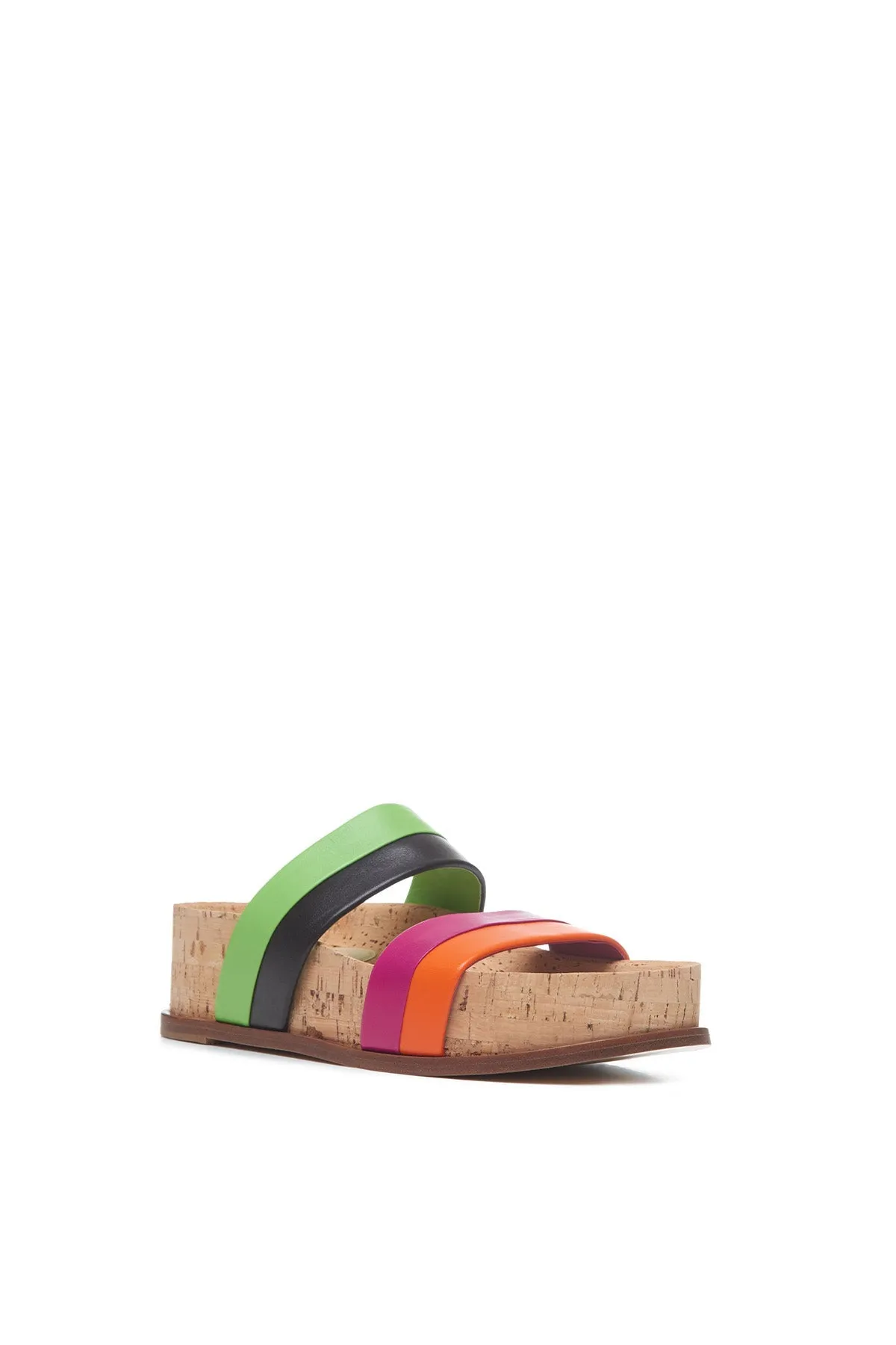 Striker Platform Sandal in Multi Nappa Leather sold by Gabriela Hearst product image thumbnail 2