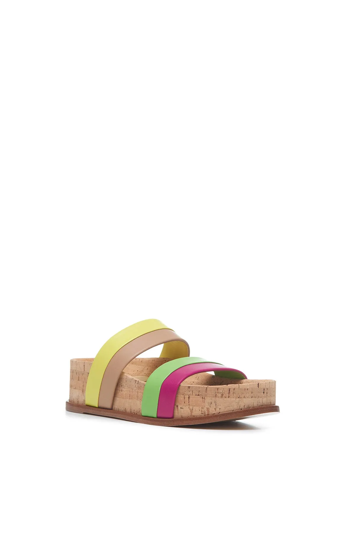 Striker Platform Sandal in Multi Nappa Leather sold by Gabriela Hearst product image thumbnail 2
