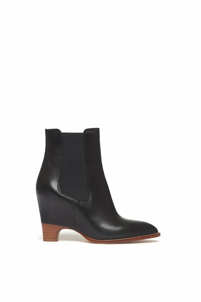 Sandra Boot in Black Leather sold by Gabriela Hearst