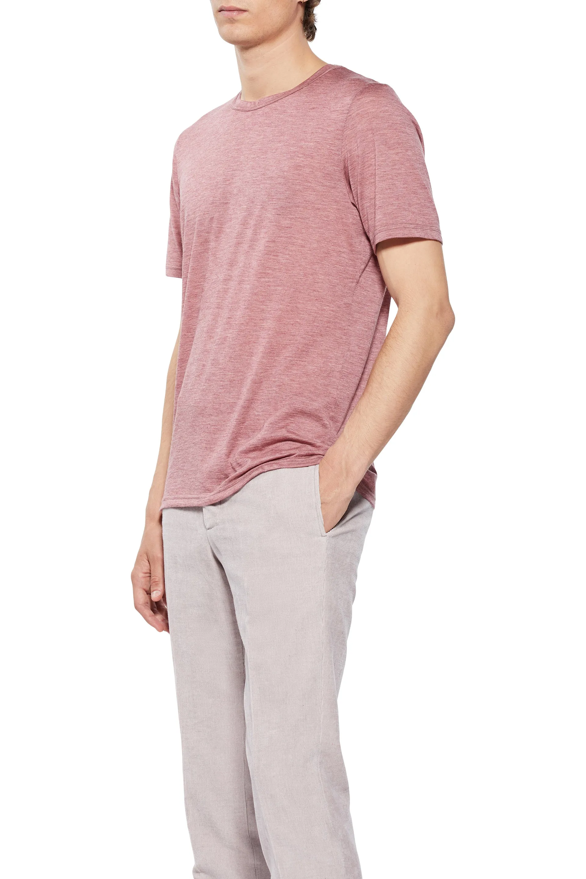 Sebastian Pant in Mauve Linen Cotton sold by Gabriela Hearst product image thumbnail 2