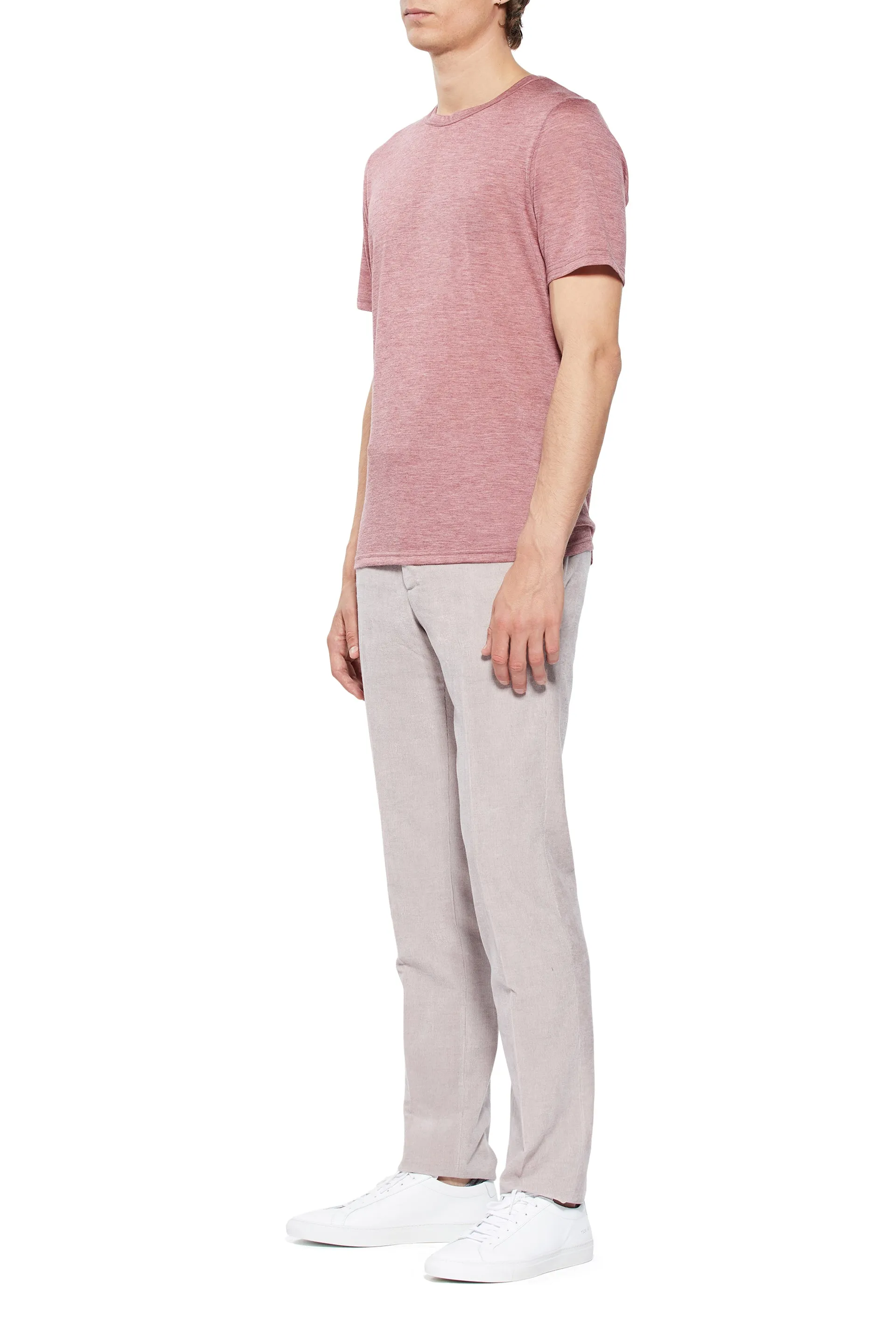 Sebastian Pant in Mauve Linen Cotton sold by Gabriela Hearst product image thumbnail 3
