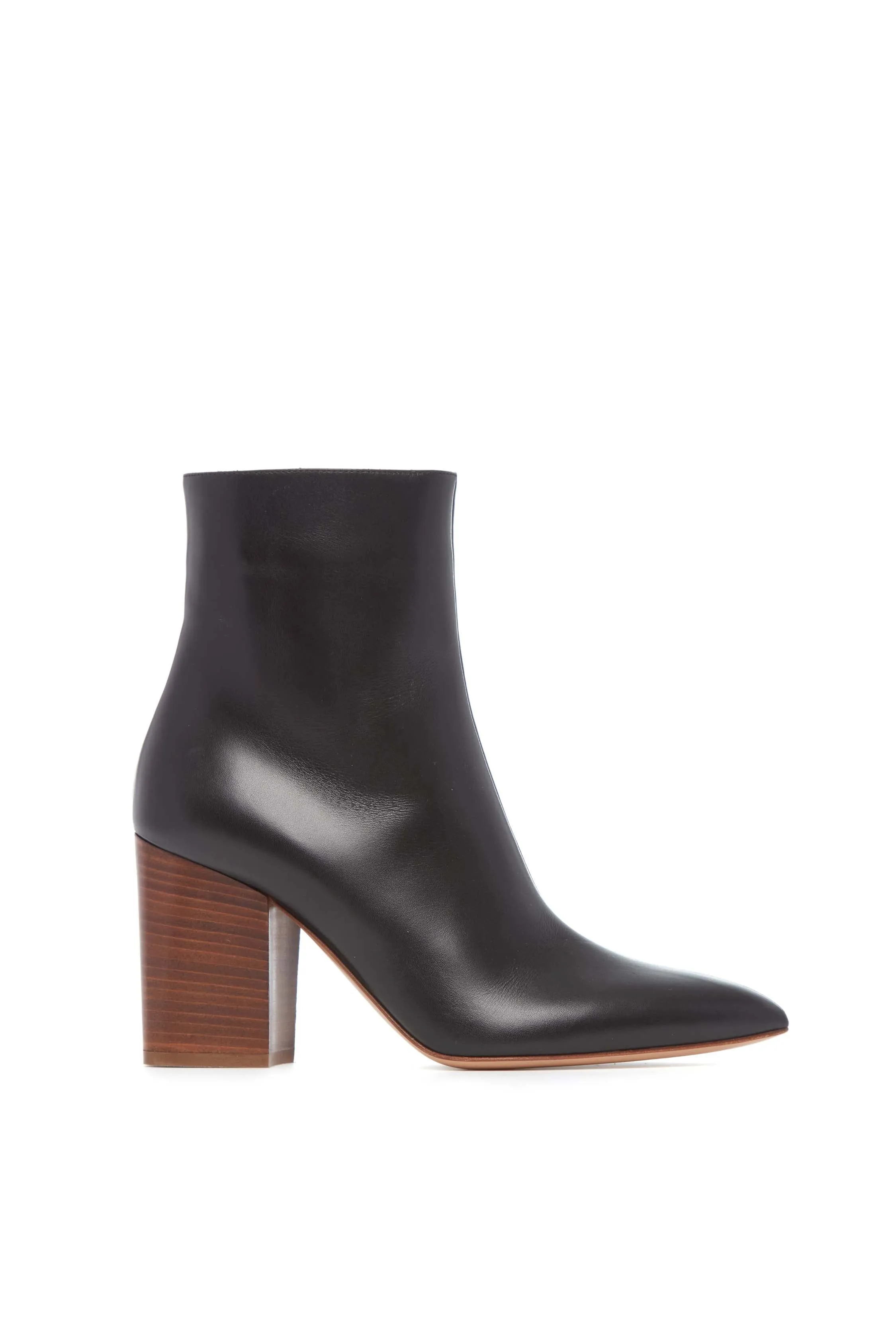 Rio Ankle Boot in Black Leather sold by Gabriela Hearst