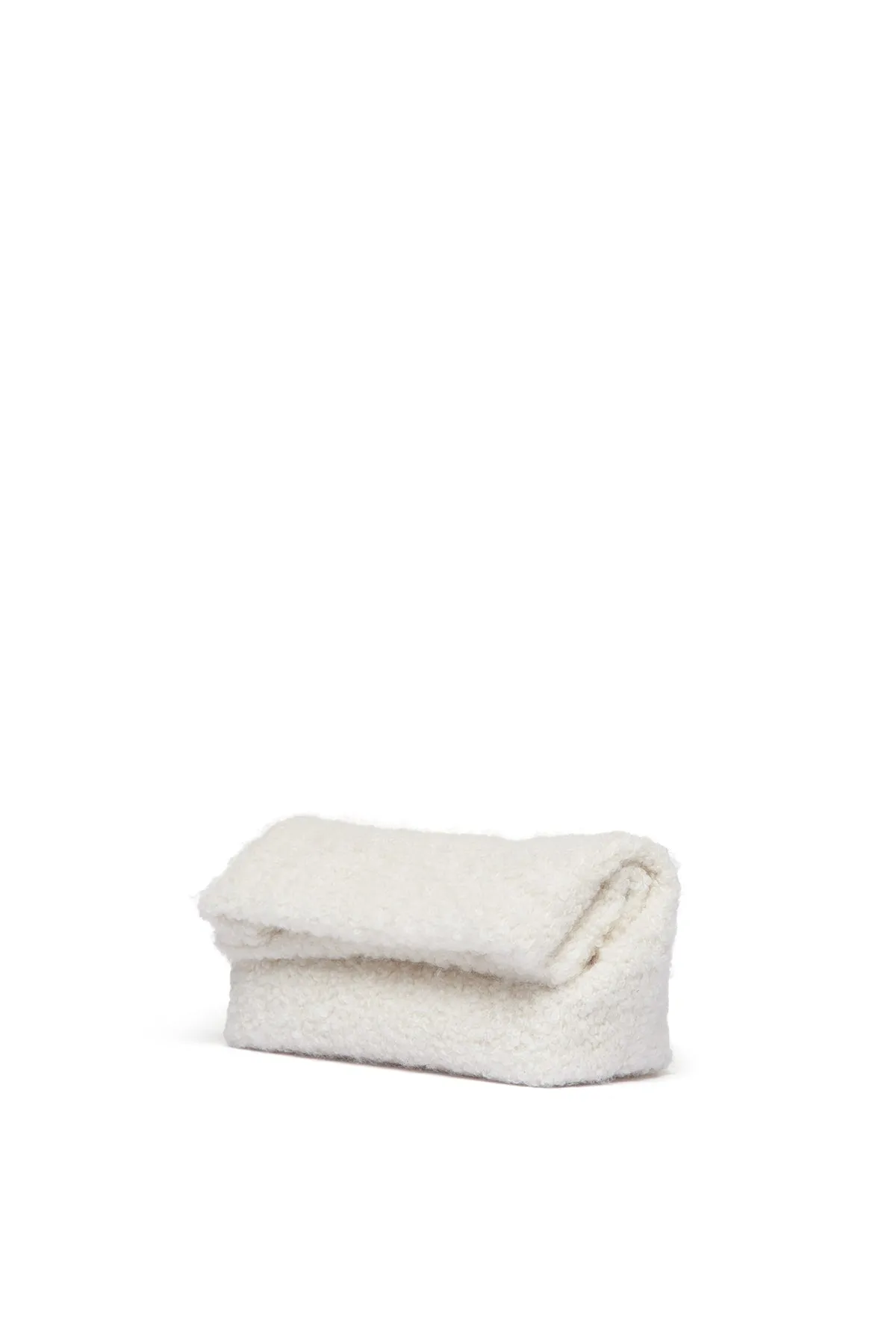 Mini Phoebe Clutch Bag in Ivory Recycled Cashmere Boucle sold by Gabriela Hearst product image thumbnail 2